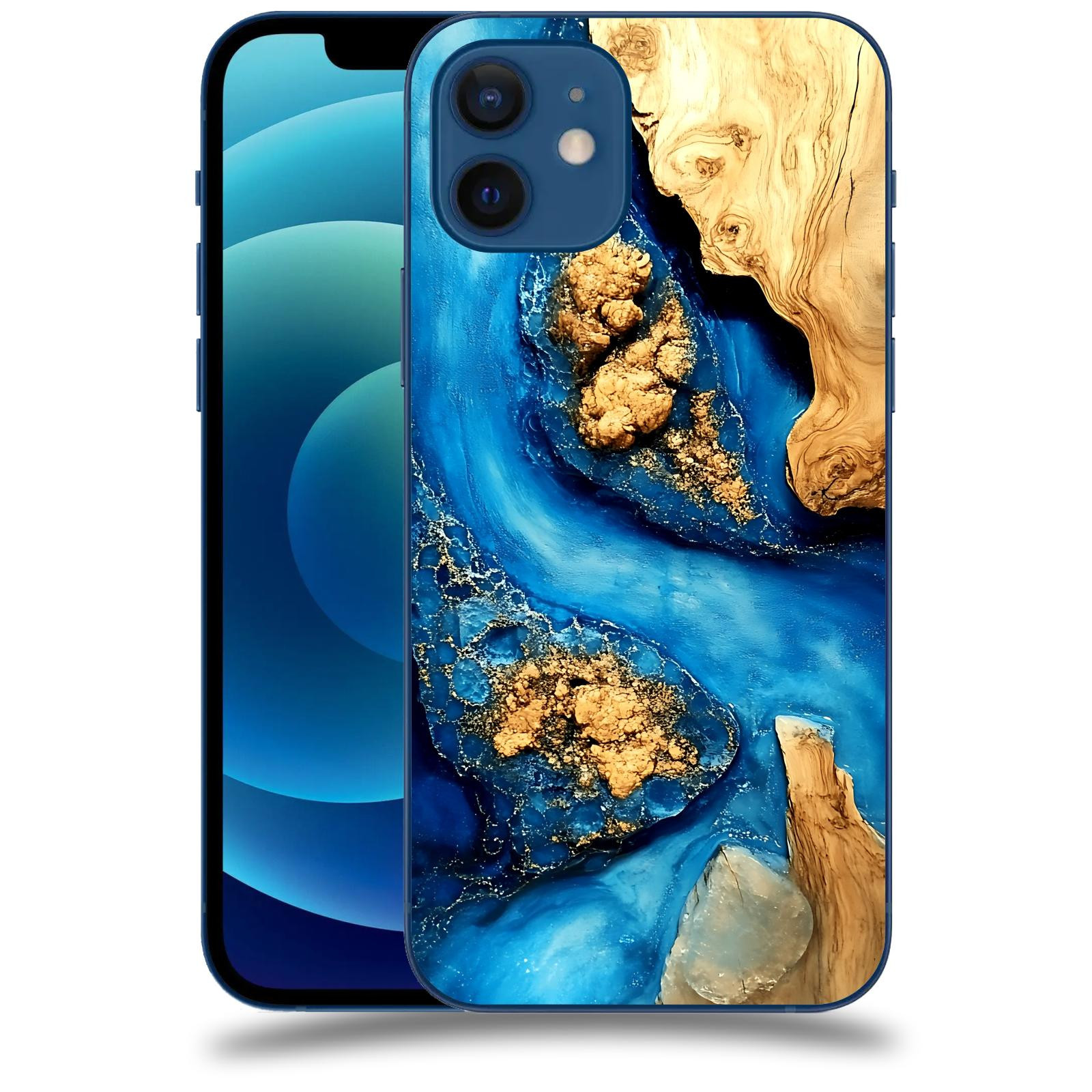 ACOVER Kryt na mobil Apple iPhone 12 - Deep Marine II