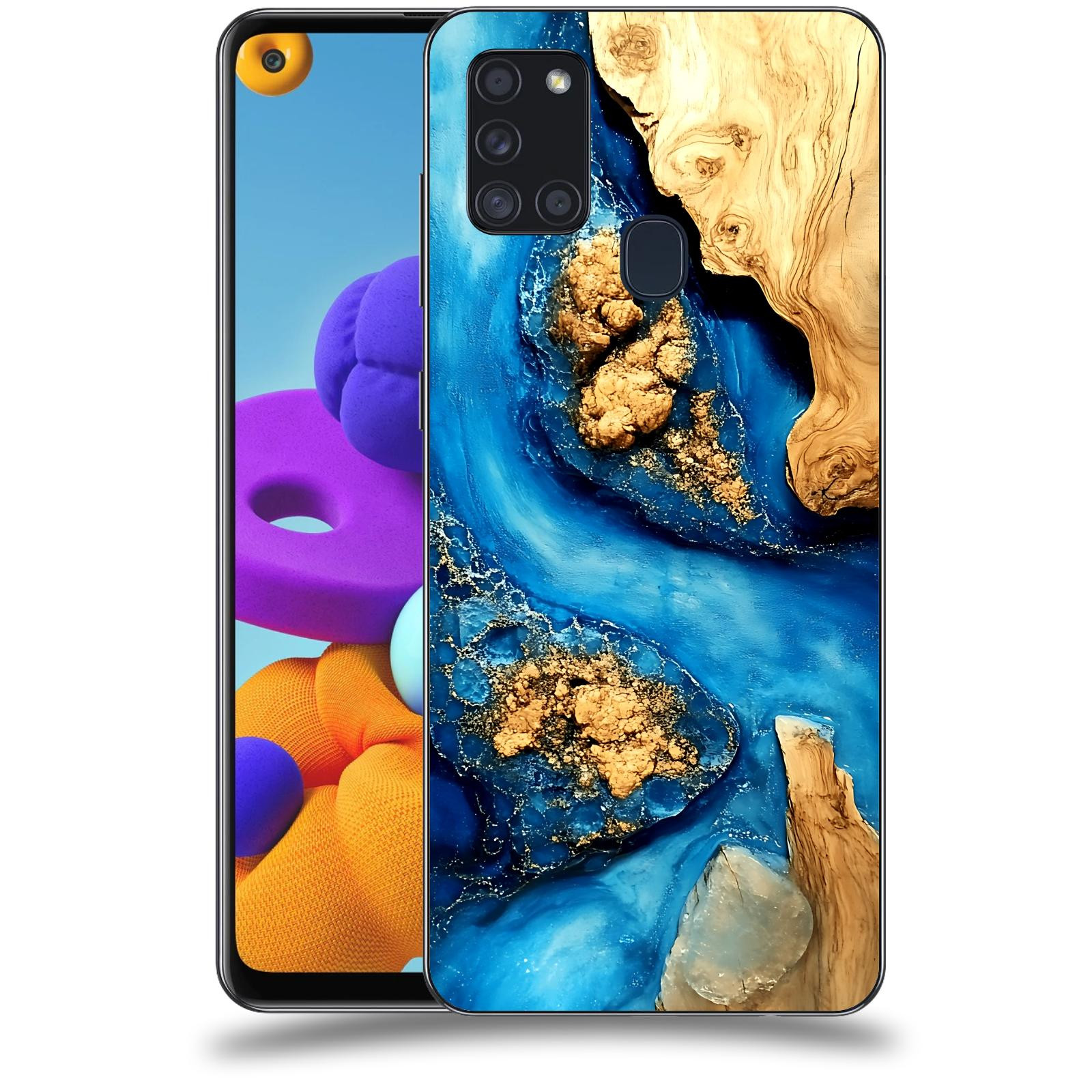 ACOVER Kryt na mobil Samsung Galaxy A21s - Deep Marine II