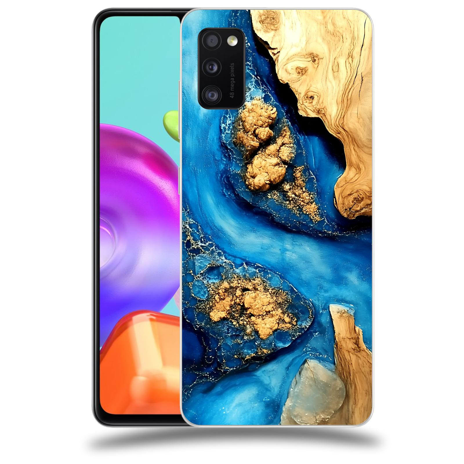 ACOVER Kryt na mobil Samsung Galaxy A41 A415F - Deep Marine II