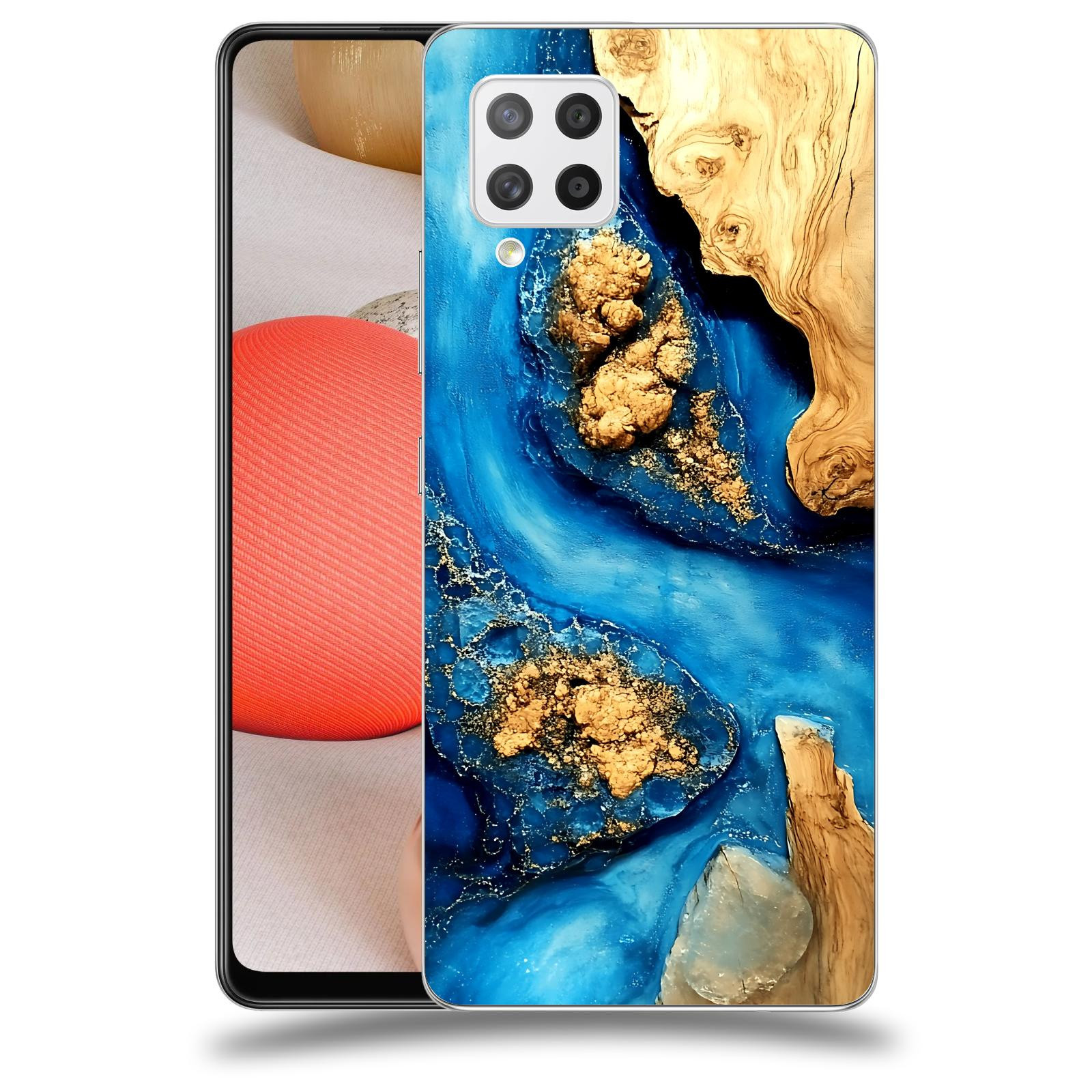 ACOVER Kryt na mobil Samsung Galaxy A42 A426B - Deep Marine II