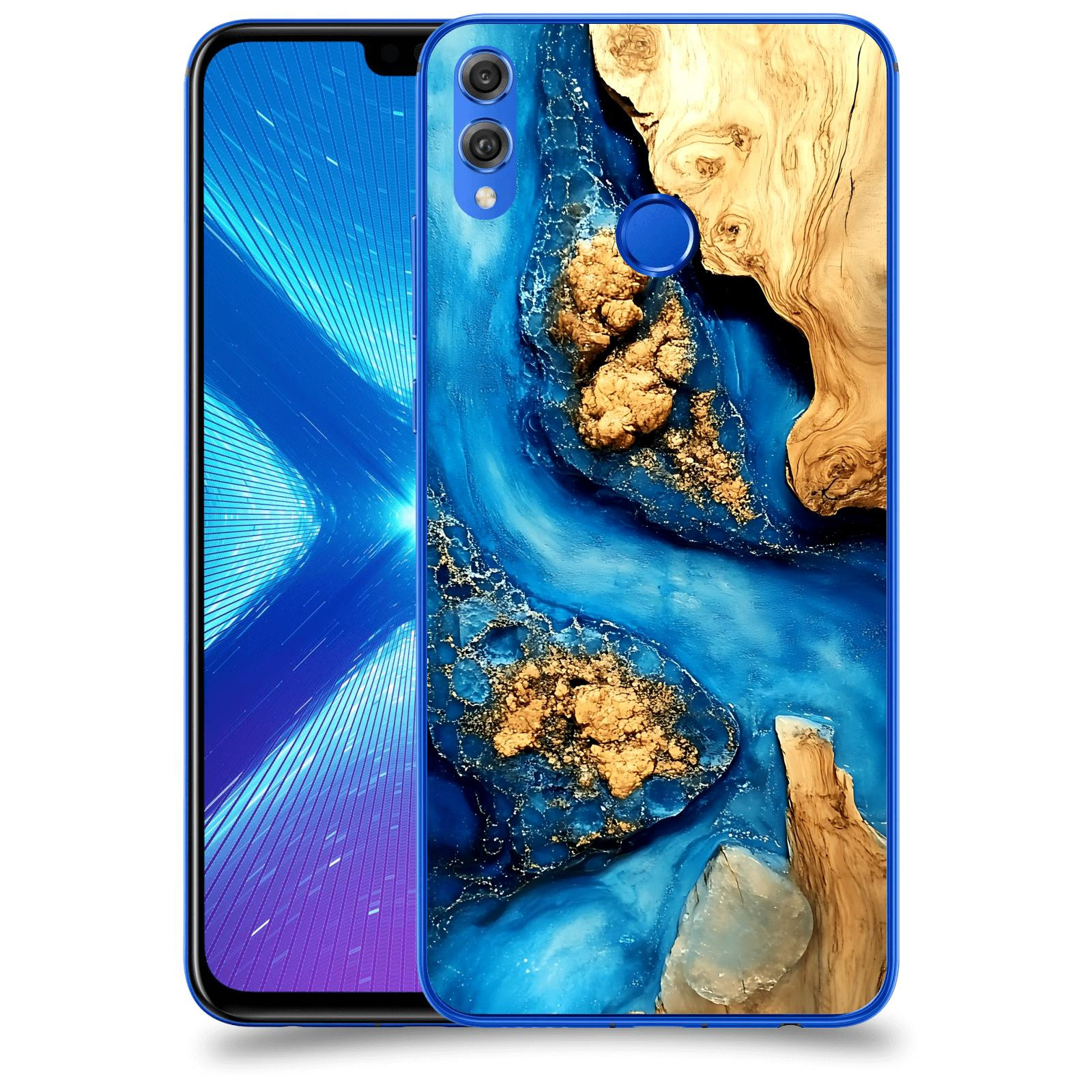 ACOVER Kryt na mobil Honor 8X - Deep Marine II