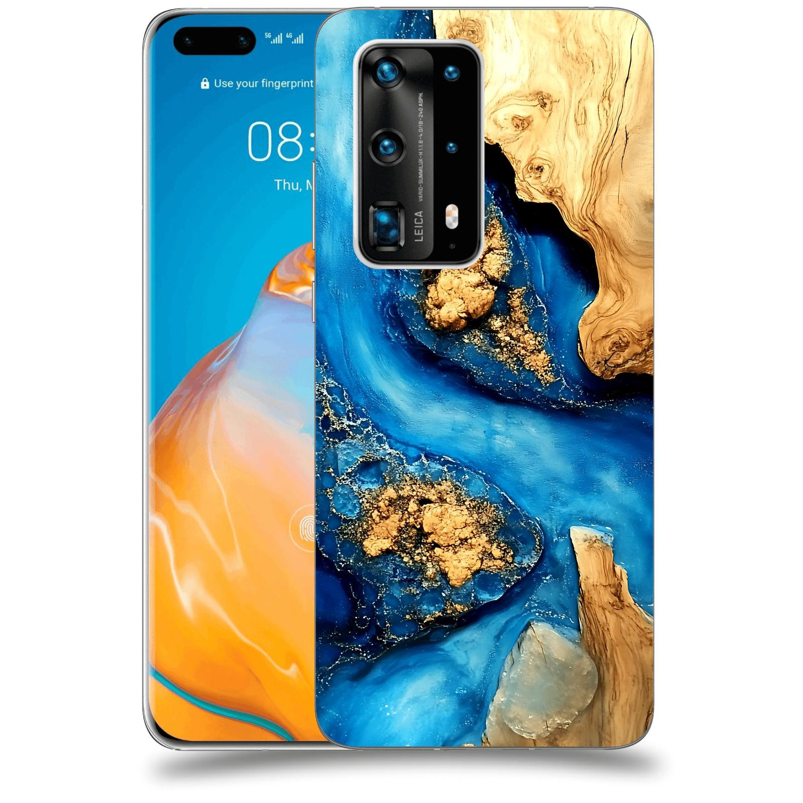 ACOVER Kryt na mobil Huawei P40 Pro - Deep Marine II