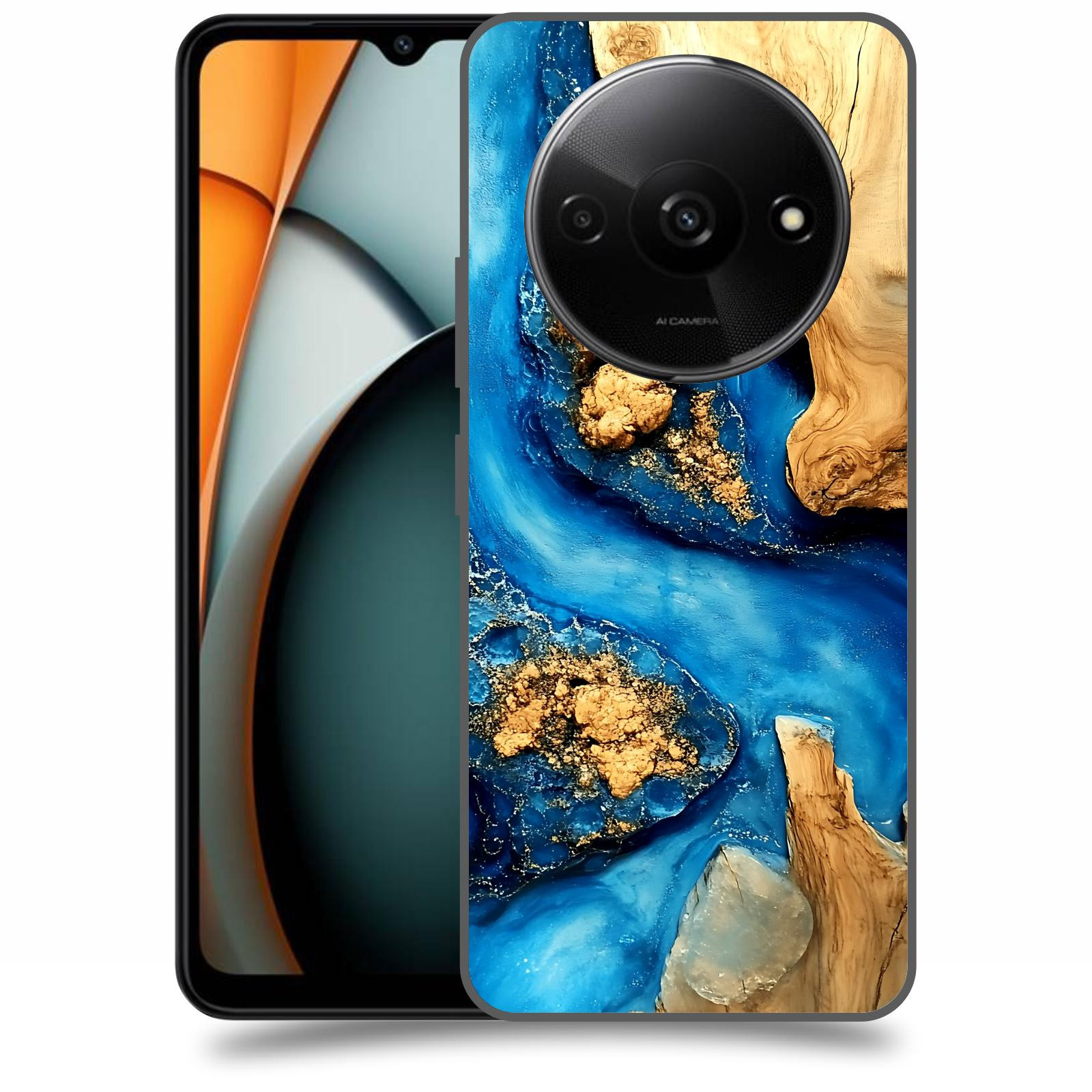 ACOVER Kryt na mobil Xiaomi Redmi A3 - Deep Marine II