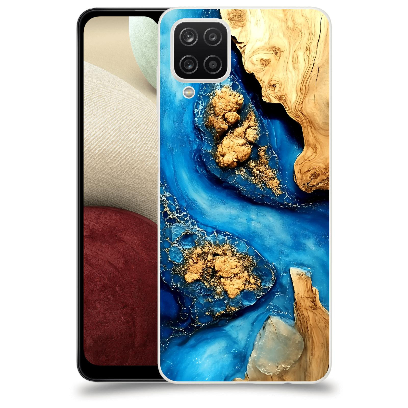 ACOVER Kryt na mobil Samsung Galaxy A12 A125F - Deep Marine II