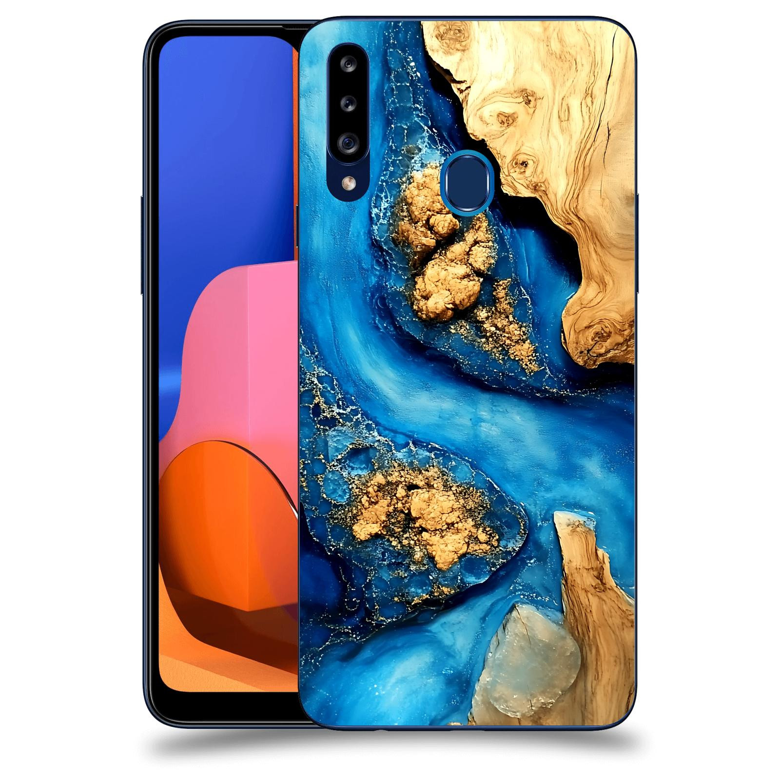 ACOVER Kryt na mobil Samsung Galaxy A20s - Deep Marine II
