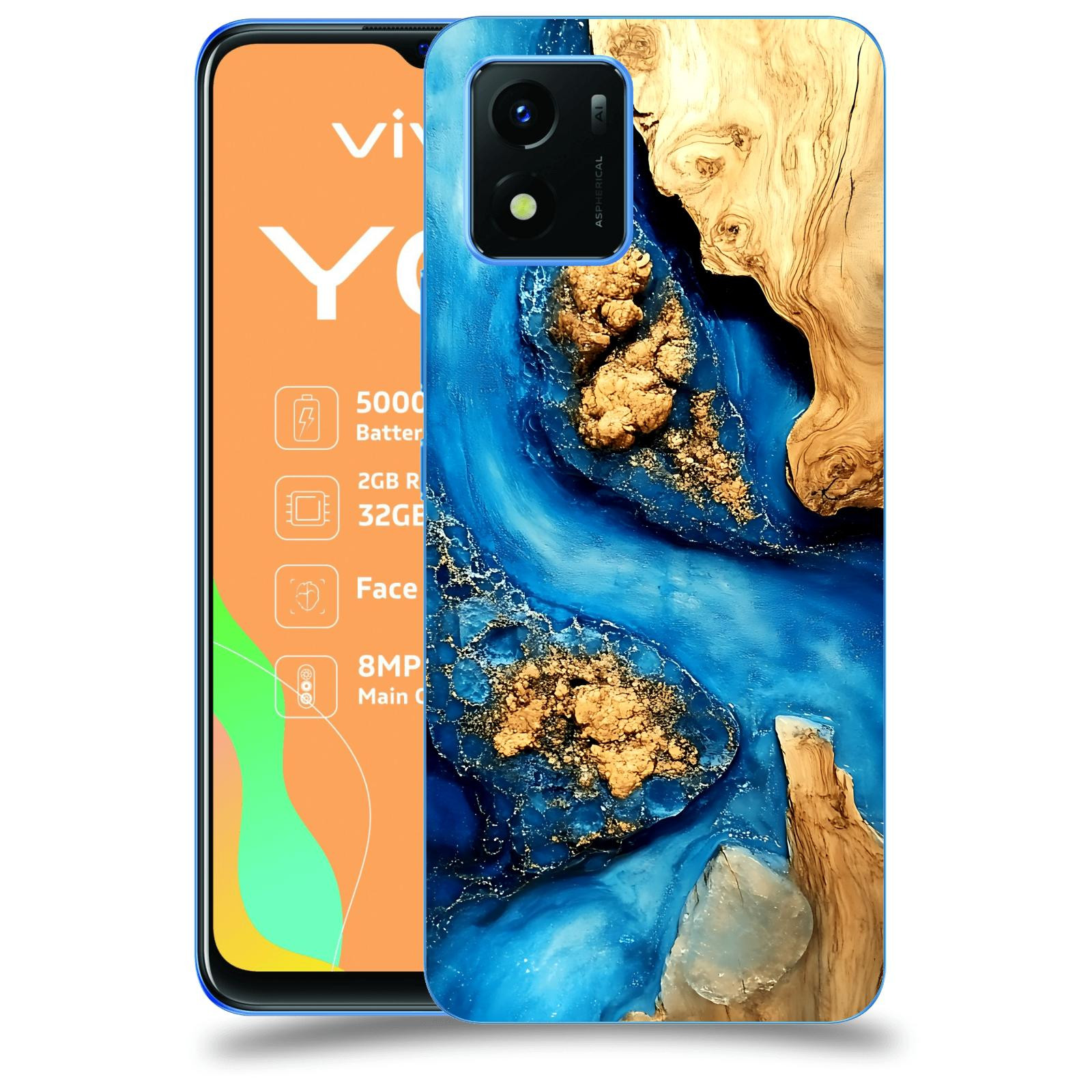 ACOVER Kryt na mobil Vivo Y01 - Deep Marine II