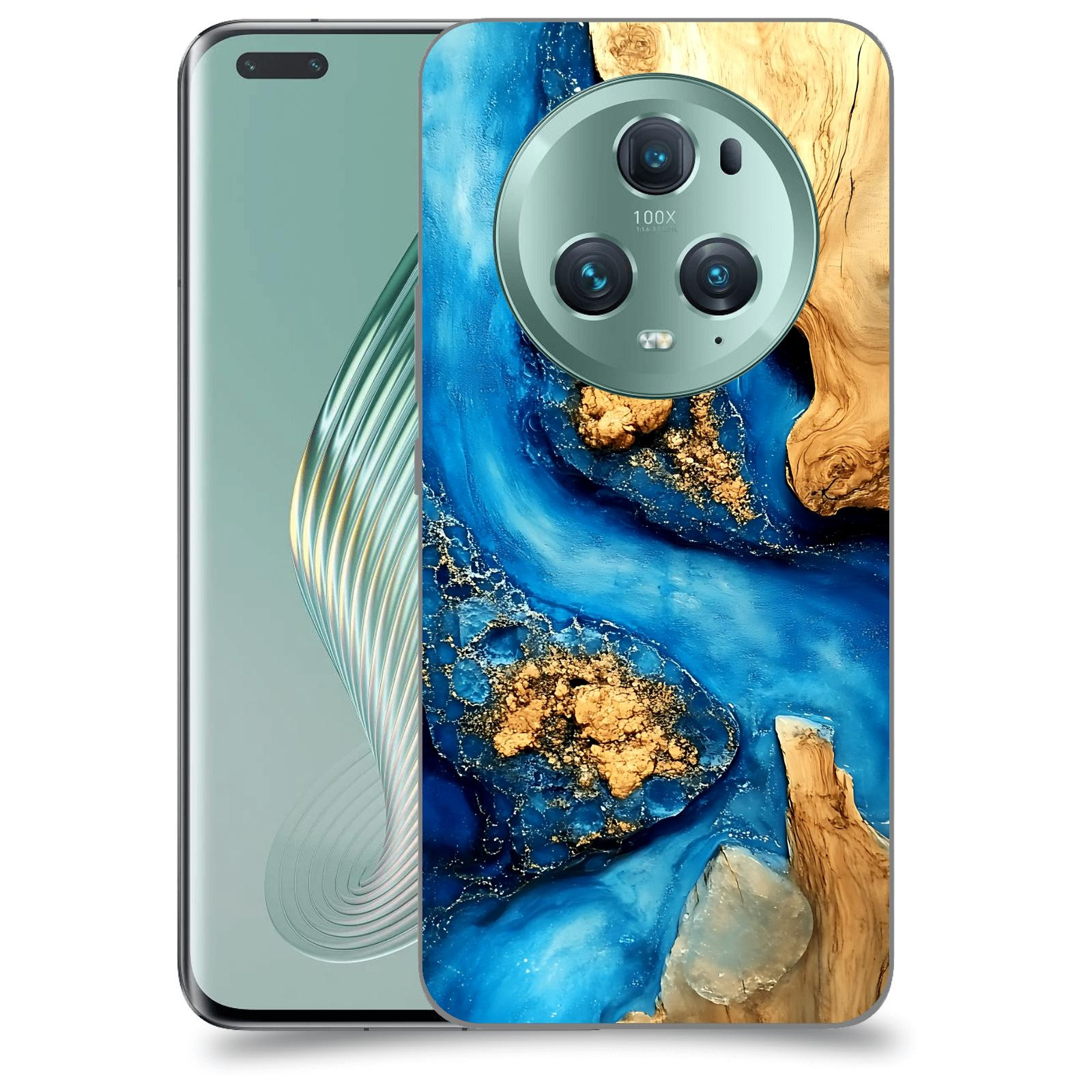 ACOVER Kryt na mobil Honor Magic5 Pro - Deep Marine II