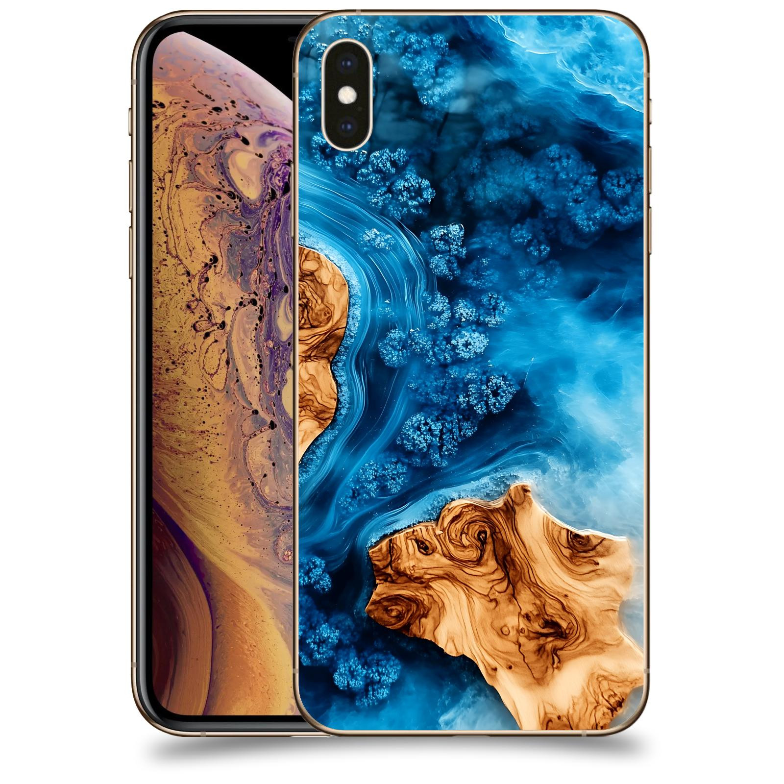 ACOVER Kryt na mobil Apple iPhone XS Max - Deep Marine III