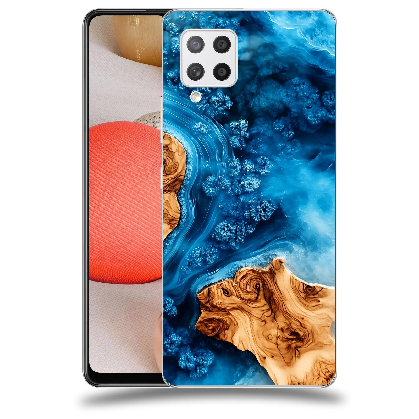 ACOVER Kryt na mobil Samsung Galaxy A42 A426B - Deep Marine III