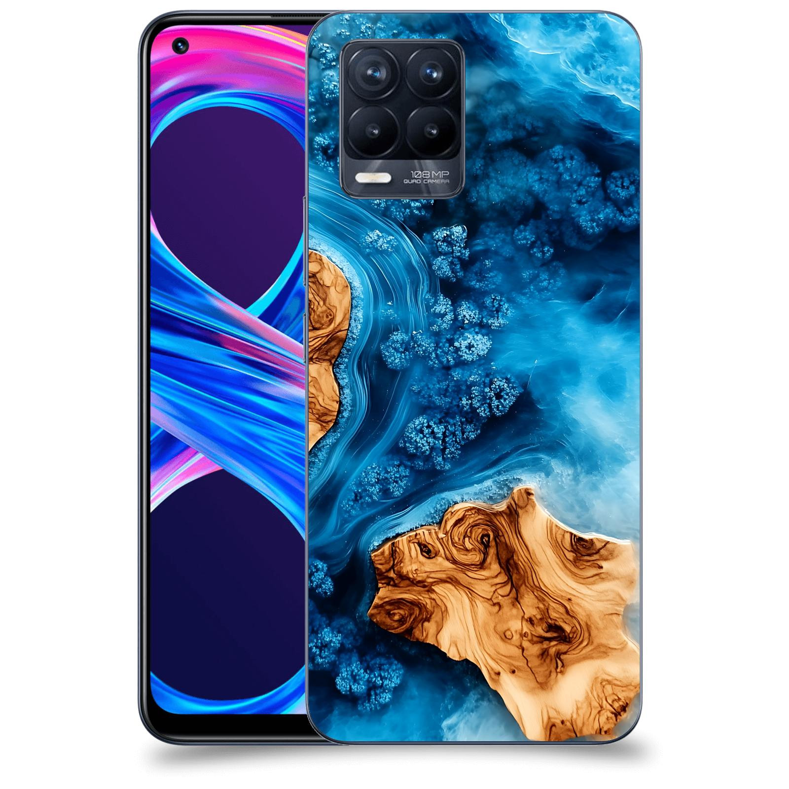 ACOVER Kryt na mobil Realme 8 Pro - Deep Marine III