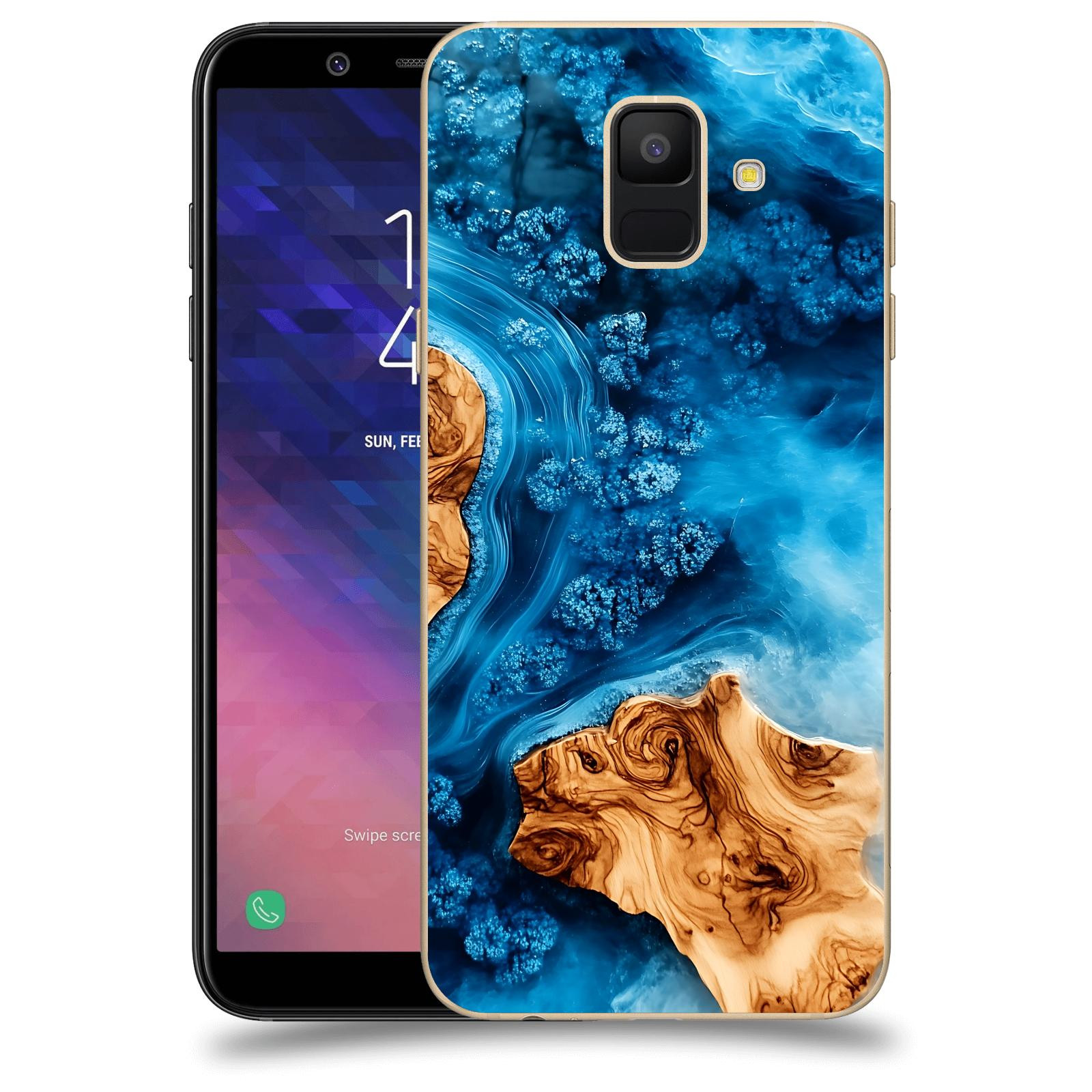 ACOVER Kryt na mobil Samsung Galaxy A6 A600F - Deep Marine III