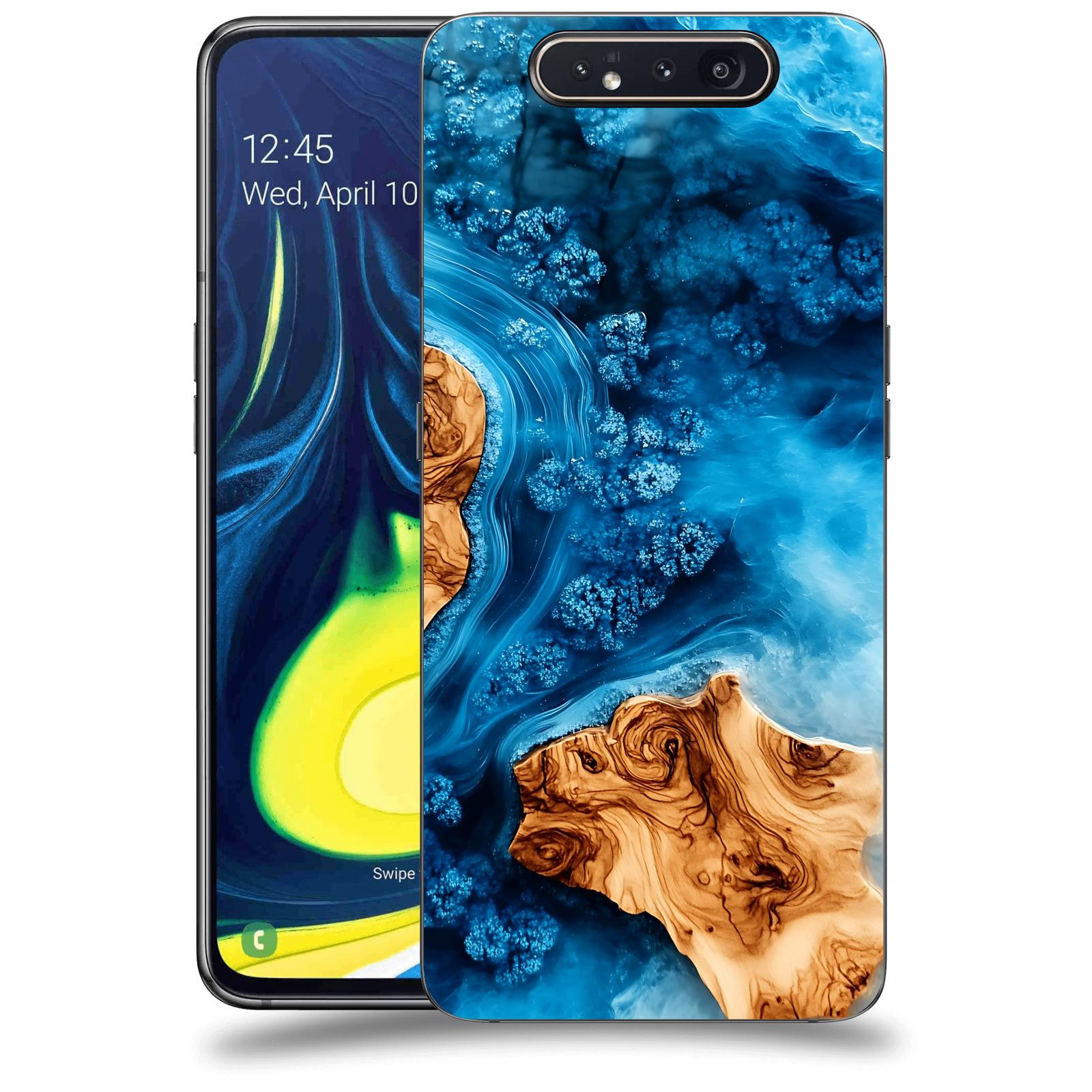 ACOVER Kryt na mobil Samsung Galaxy A80 A805F - Deep Marine III