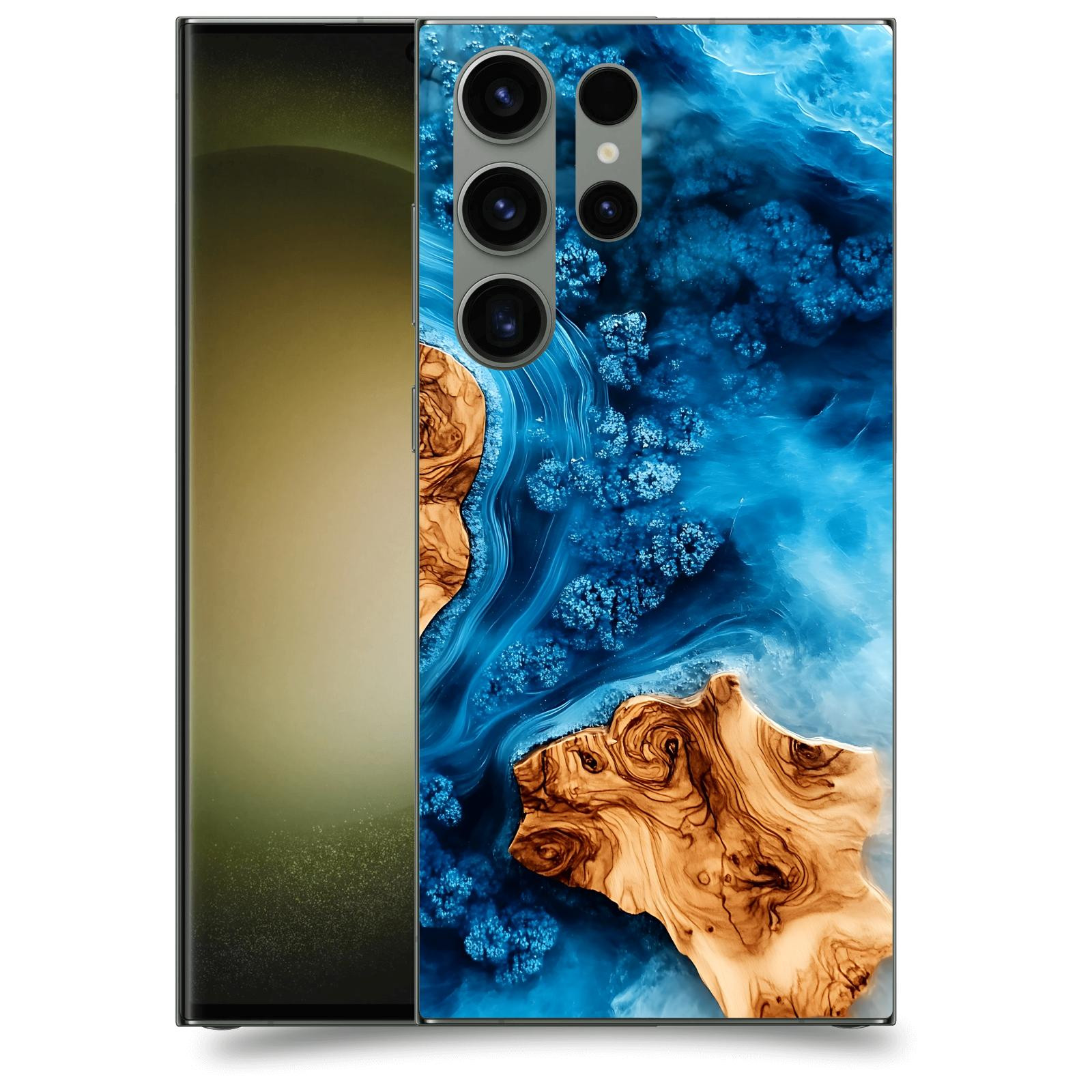 ACOVER Kryt na mobil Samsung Galaxy S23 Ultra 5G - Deep Marine III