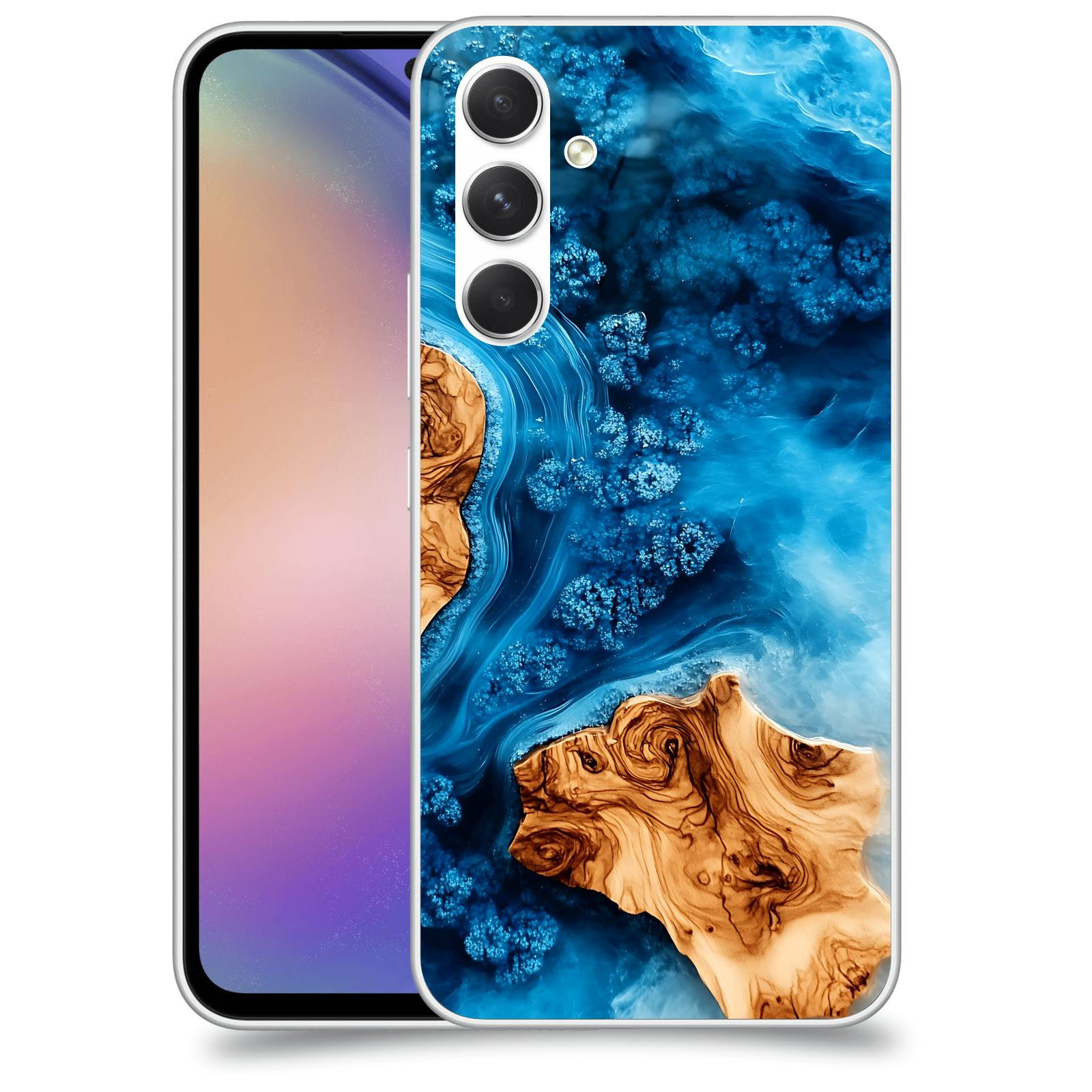 ACOVER Kryt na mobil Samsung Galaxy M54 5G - Deep Marine III