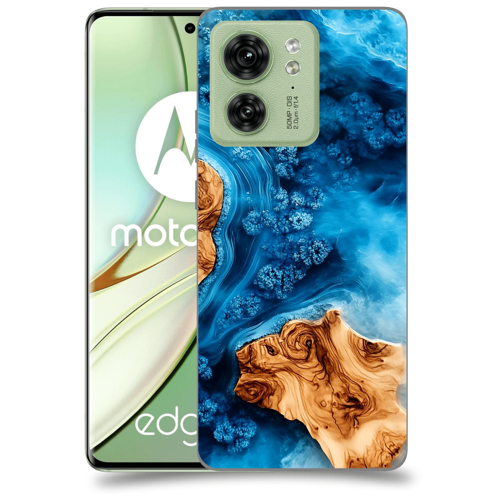 ACOVER Kryt na mobil Motorola EDGE 40 5G - Deep Marine III