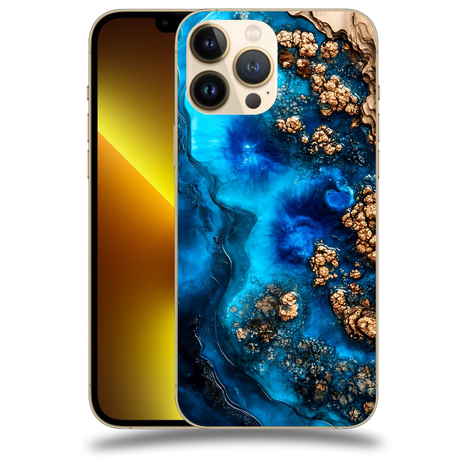 ACOVER Kryt na mobil Apple iPhone 13 Pro - Deep Marine IV