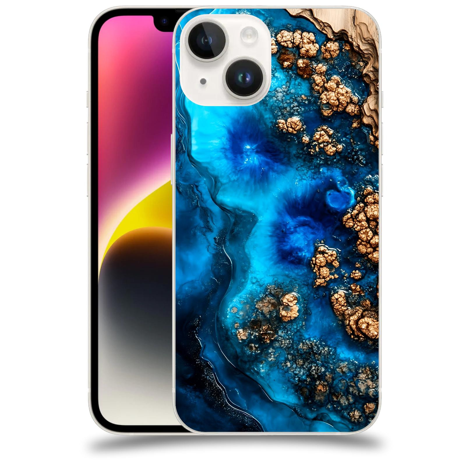 ACOVER Kryt na mobil Apple iPhone 14 - Deep Marine IV