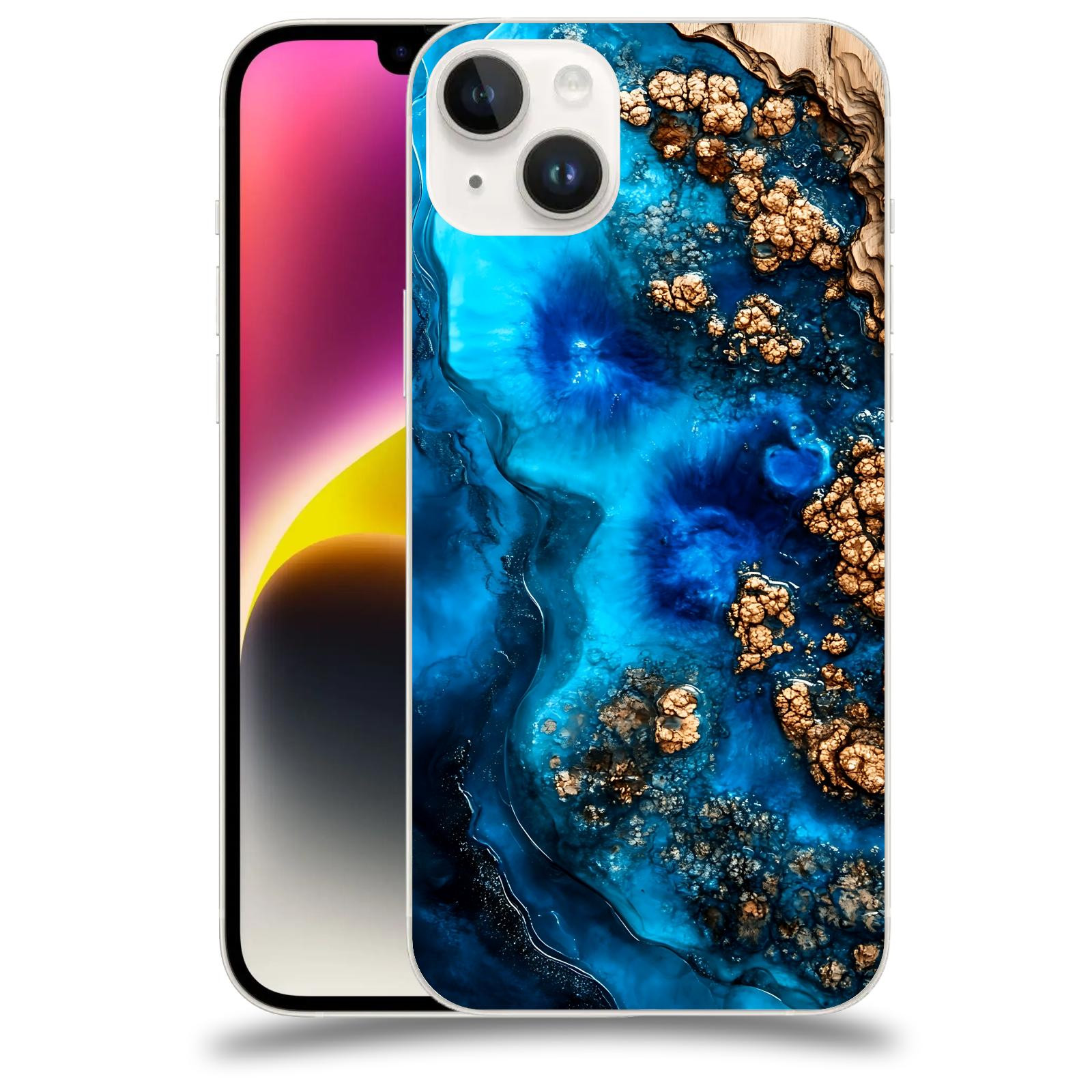 ACOVER Kryt na mobil Apple iPhone 14 Plus - Deep Marine IV