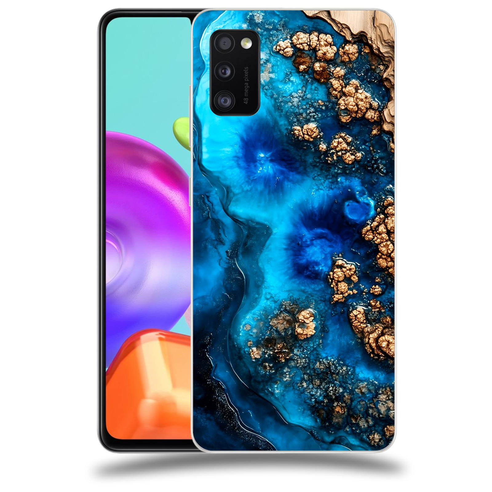ACOVER Kryt na mobil Samsung Galaxy A41 A415F - Deep Marine IV
