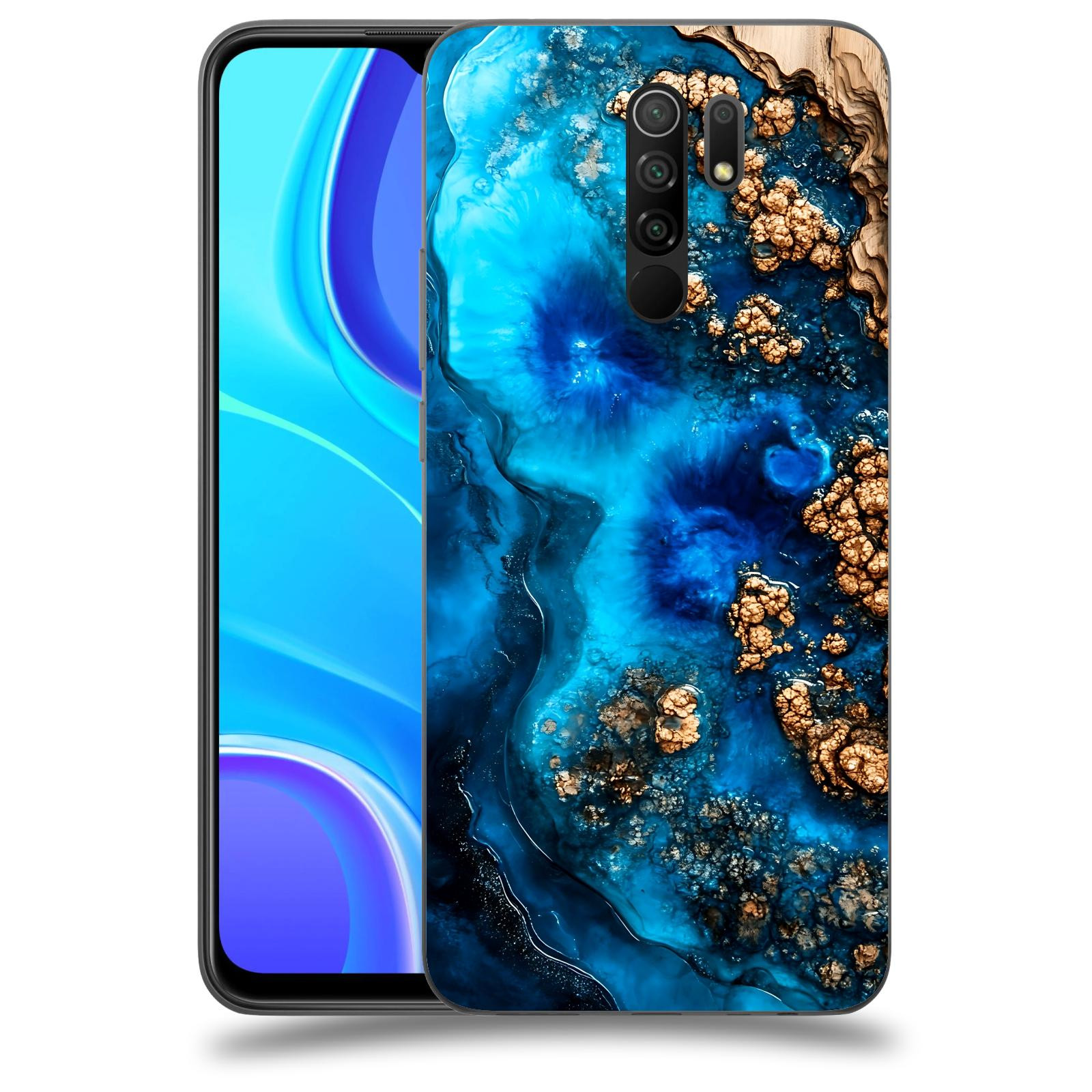 ACOVER Kryt na mobil Xiaomi Redmi 9 - Deep Marine IV