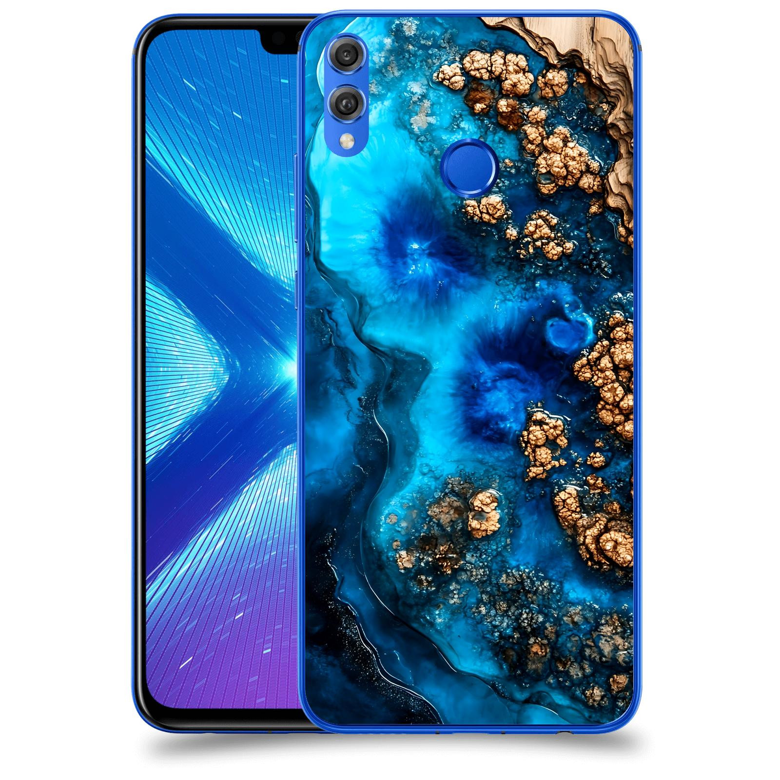 ACOVER Kryt na mobil Honor 8X - Deep Marine IV