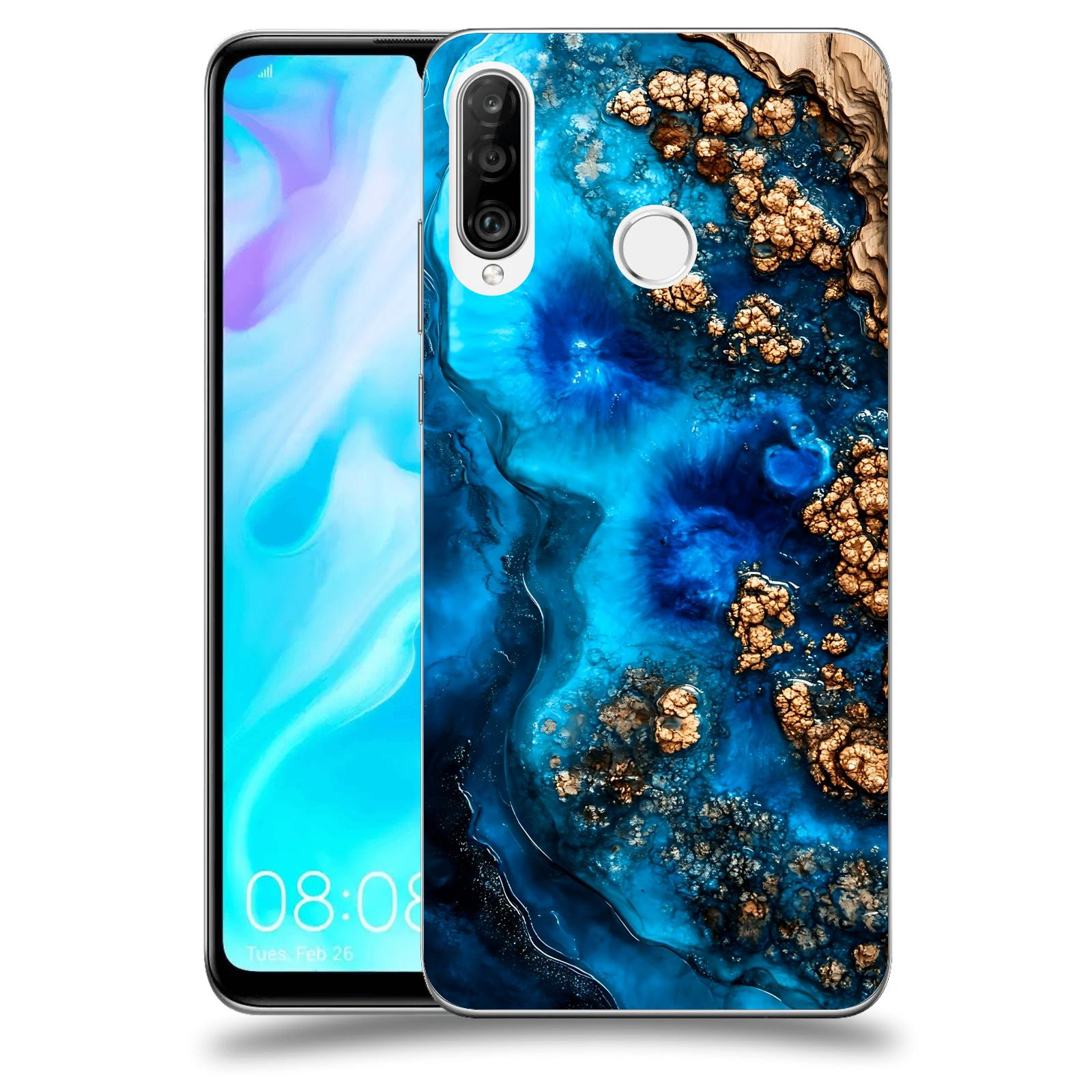 ACOVER Kryt na mobil Huawei P30 Lite - Deep Marine IV