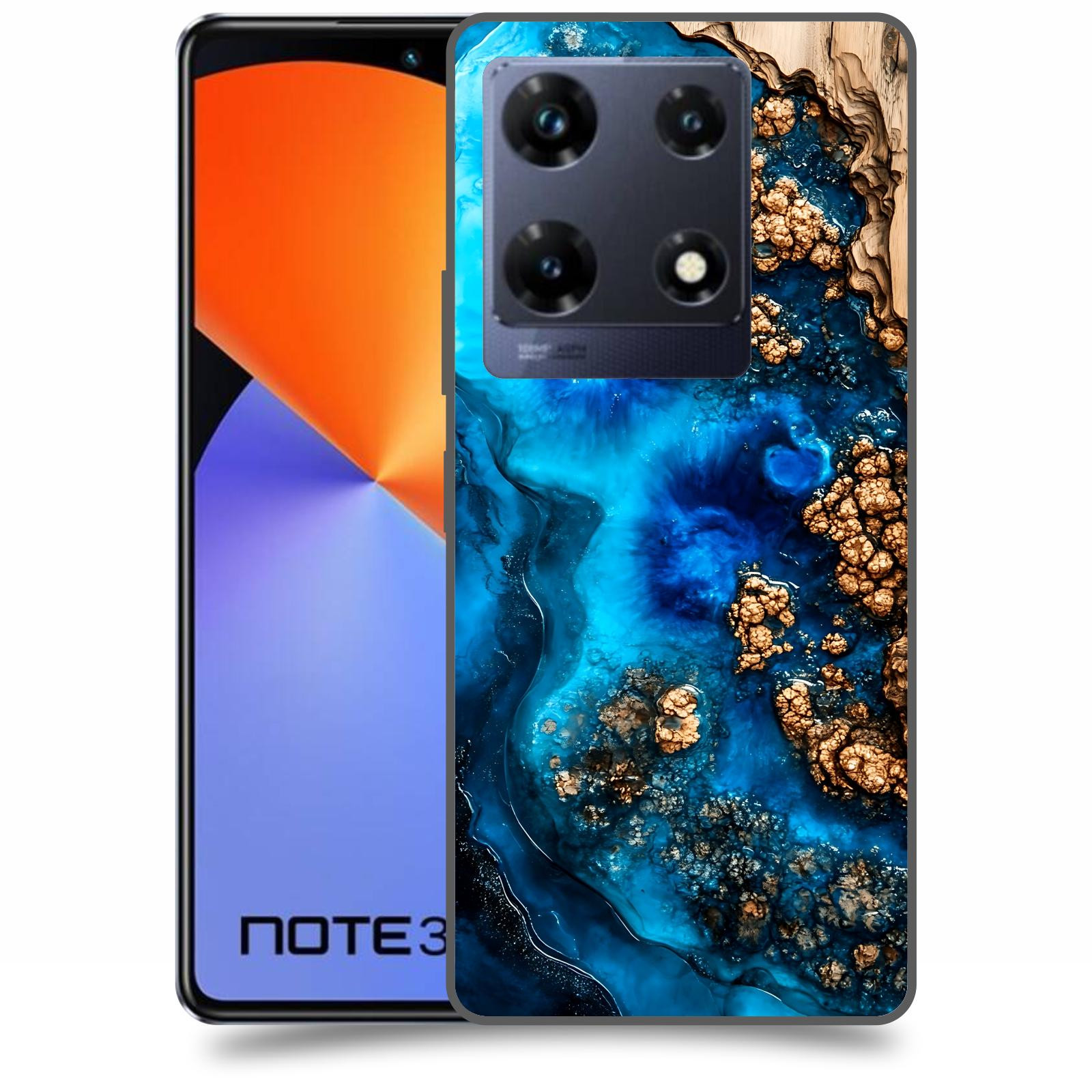 ACOVER Kryt na mobil Infinix Note 30 PRO - Deep Marine IV