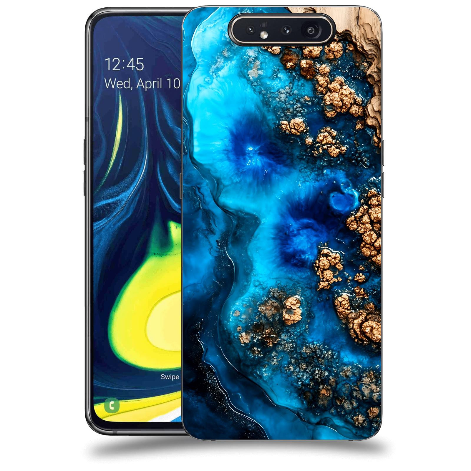 ACOVER Kryt na mobil Samsung Galaxy A80 A805F - Deep Marine IV