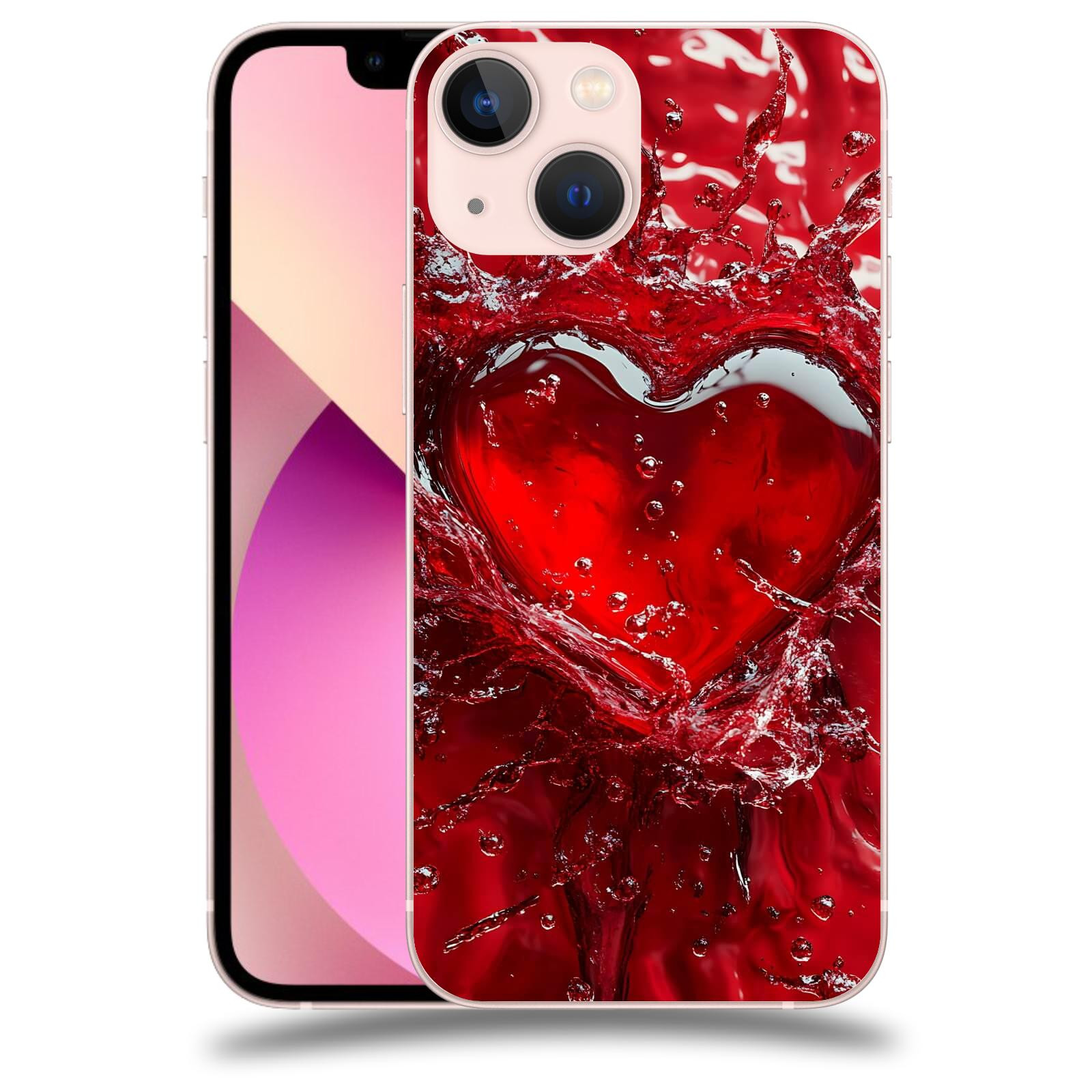 ACOVER Kryt na mobil Apple iPhone 13 mini - Love I