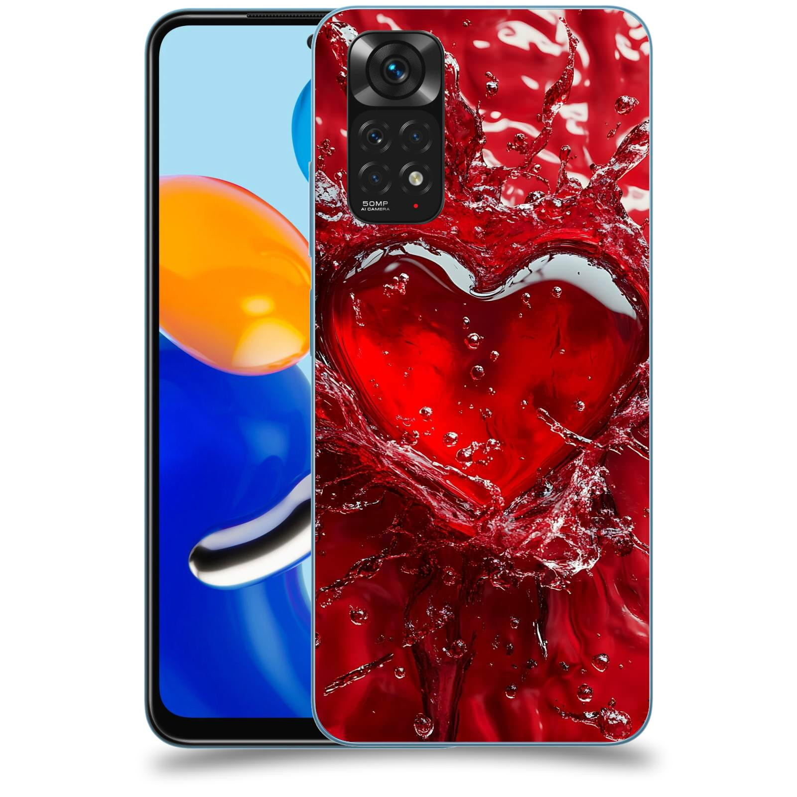 ACOVER Kryt na mobil Xiaomi Redmi Note 11 - Love I