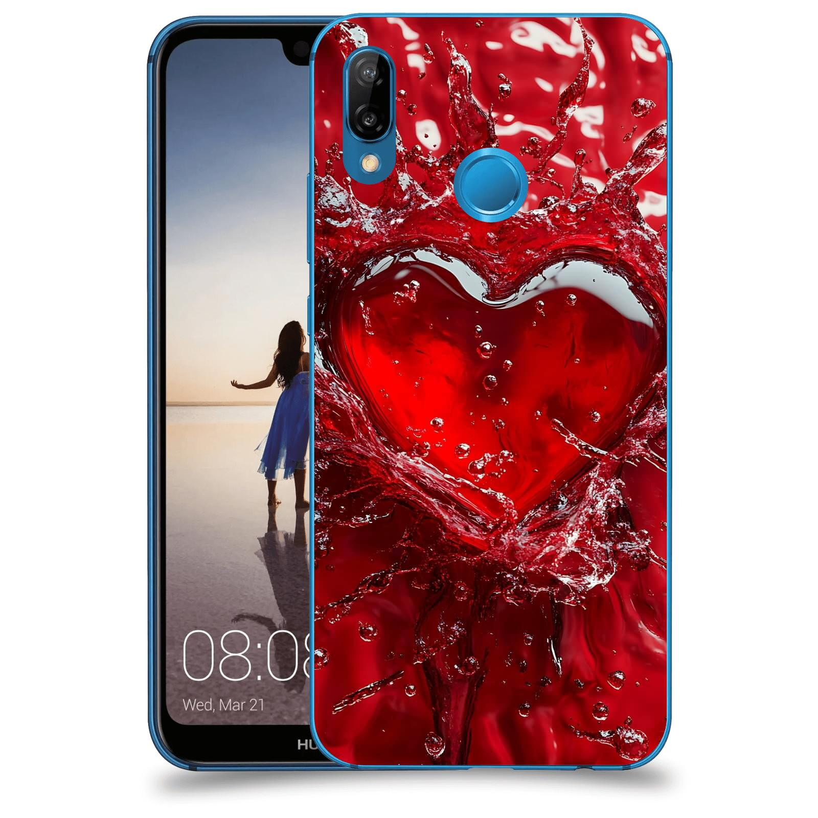 ACOVER Kryt na mobil Huawei P20 Lite - Love I