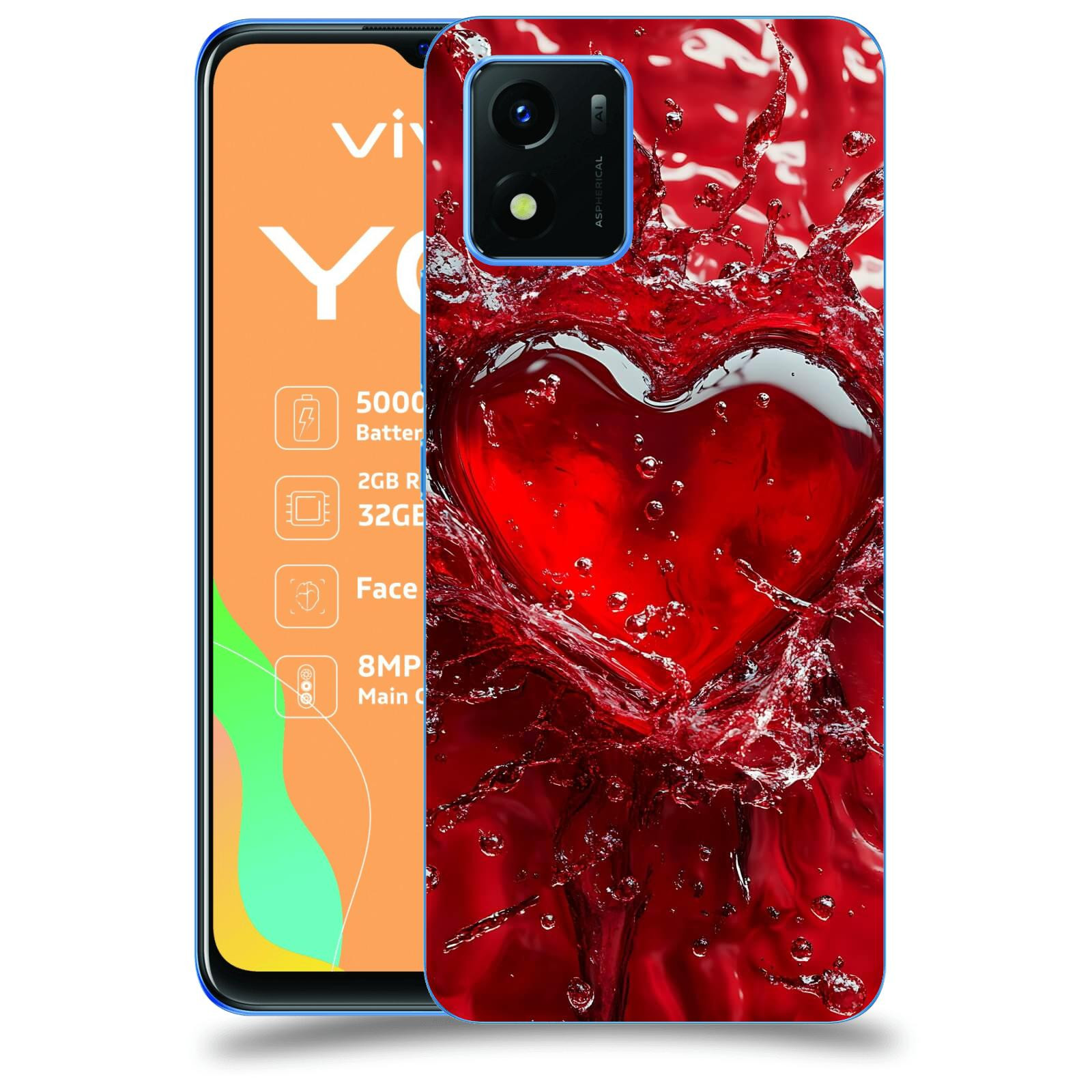 ACOVER Kryt na mobil Vivo Y01 - Love I