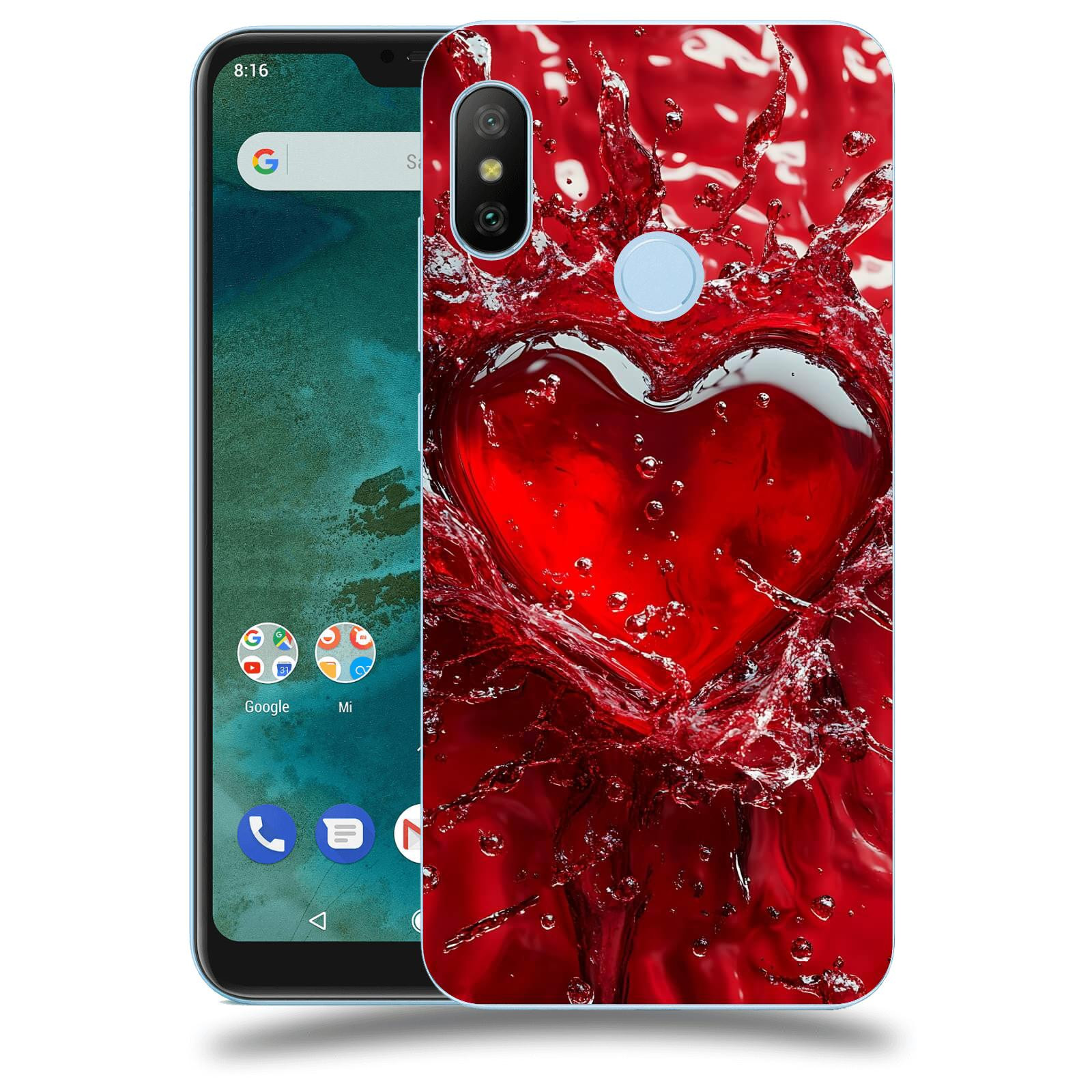 ACOVER Kryt na mobil Xiaomi Mi A2 Lite - Love I