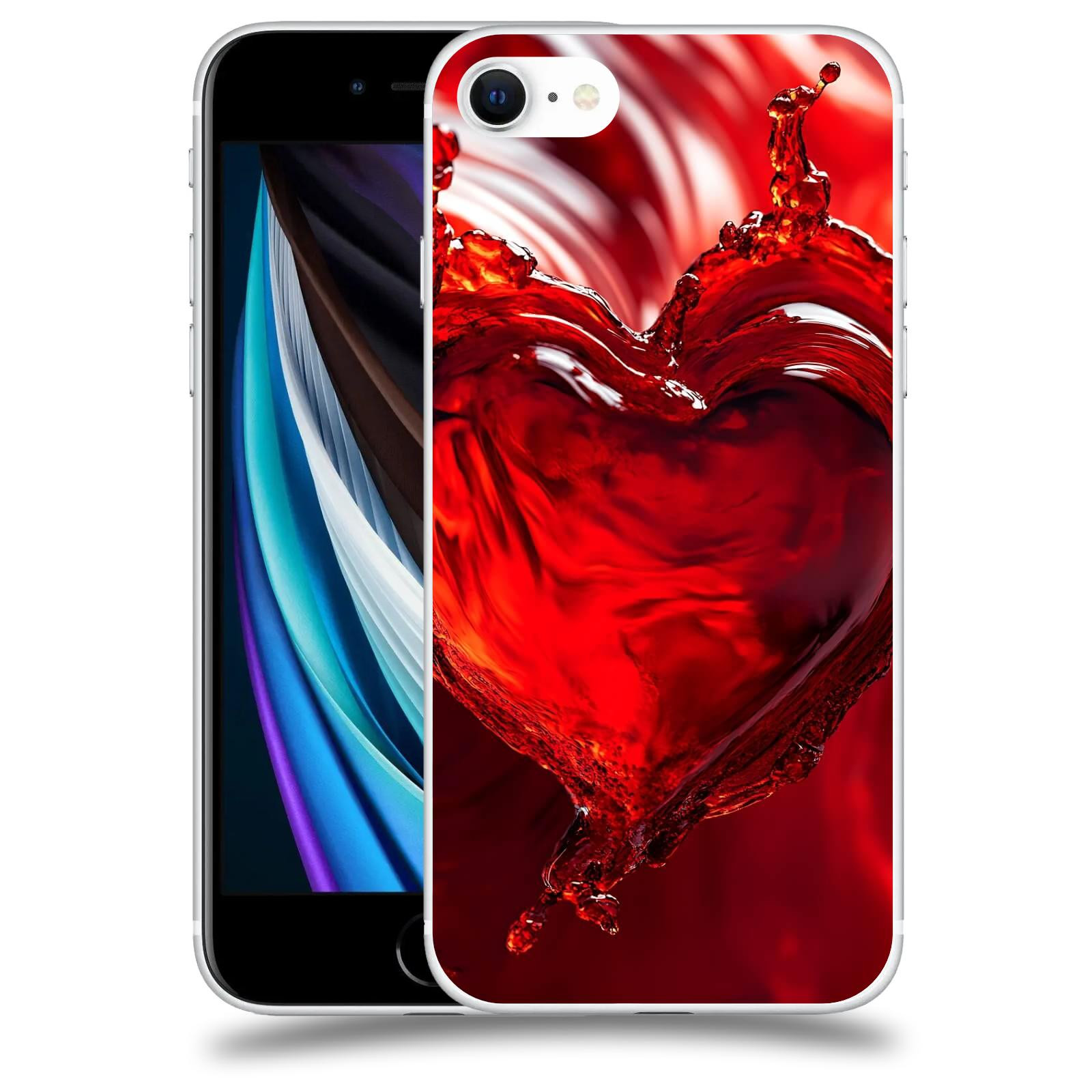 ACOVER Kryt na mobil Apple iPhone SE 2020 - Love II