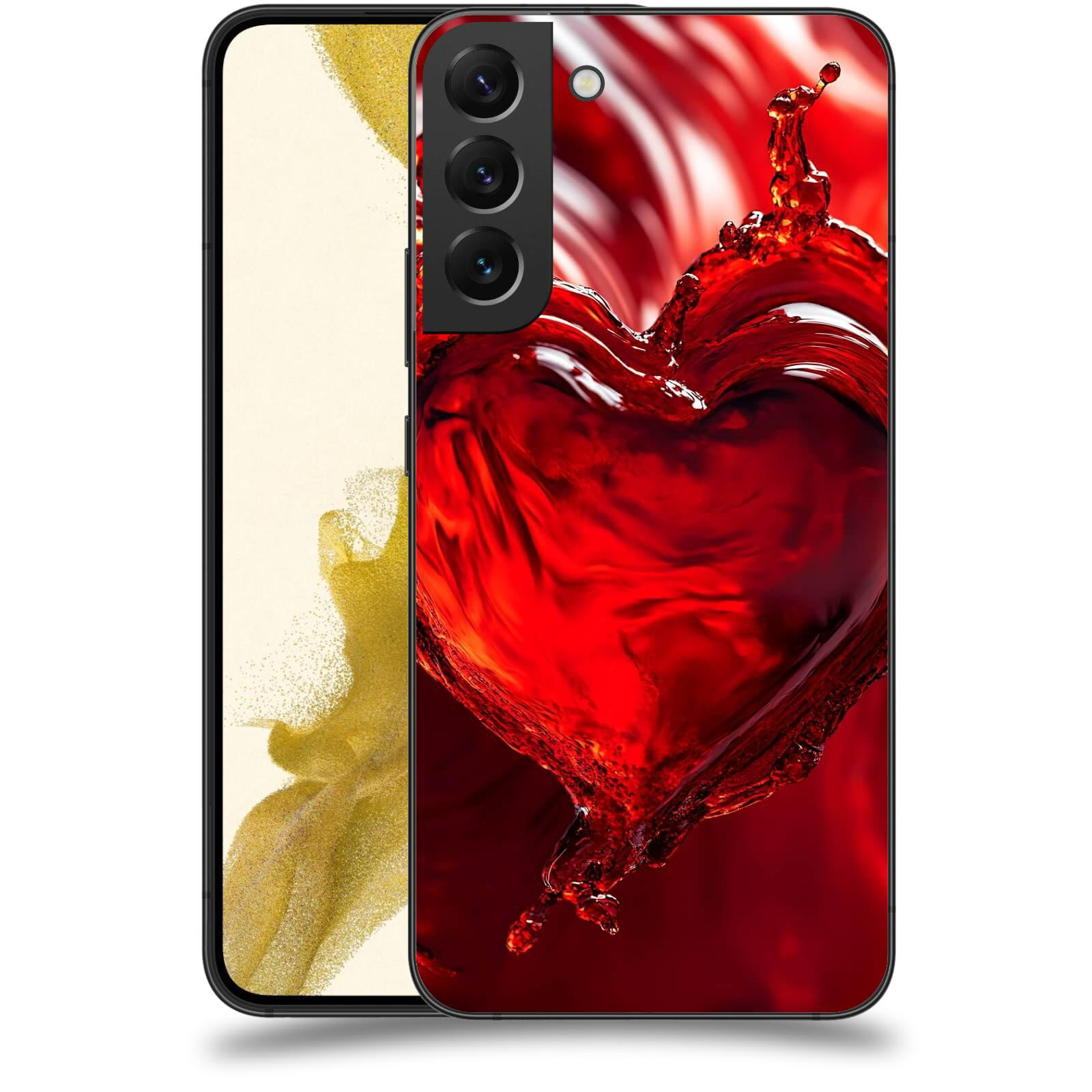 ACOVER Kryt na mobil Samsung Galaxy S22+ 5G - Love II