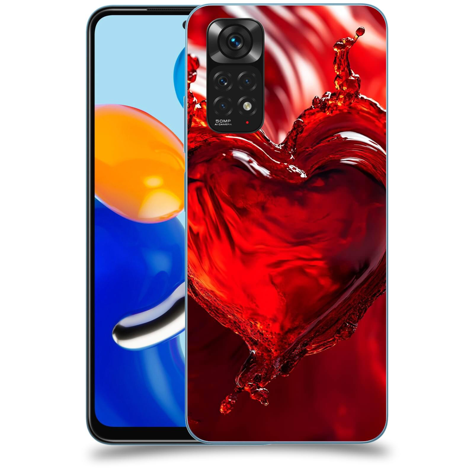 ACOVER Kryt na mobil Xiaomi Redmi Note 11 - Love II