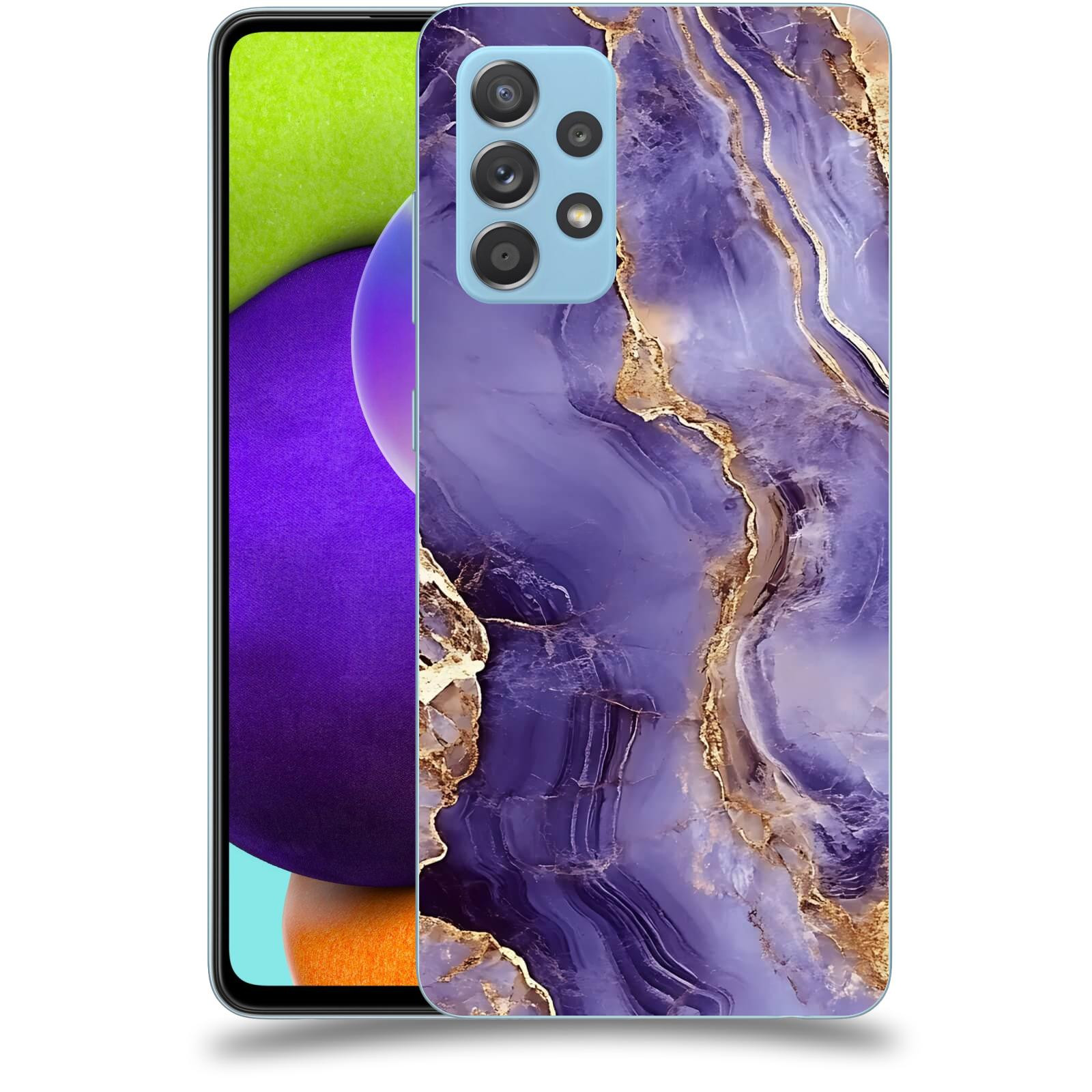 ACOVER Kryt na mobil Samsung Galaxy A52 A525F - Violet I