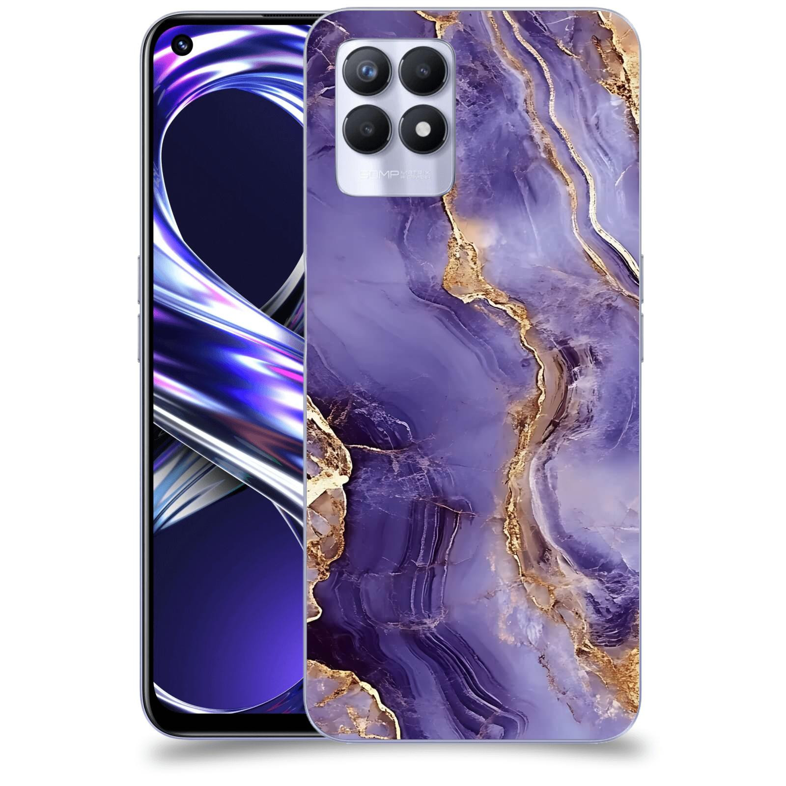 ACOVER Kryt na mobil Realme 8i - Violet I