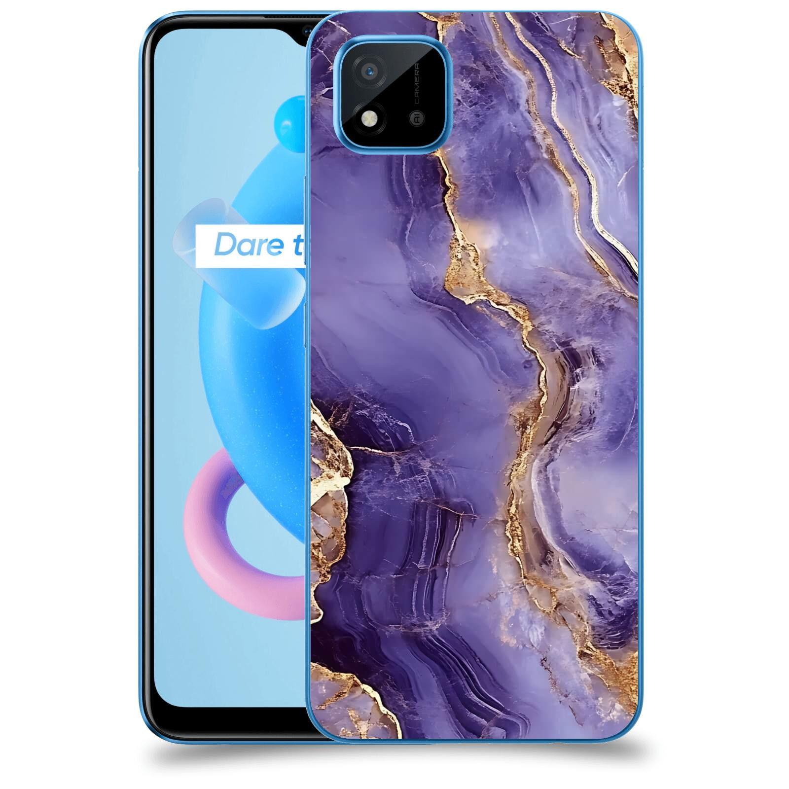 ACOVER Kryt na mobil Realme C11 (2021) - Violet I