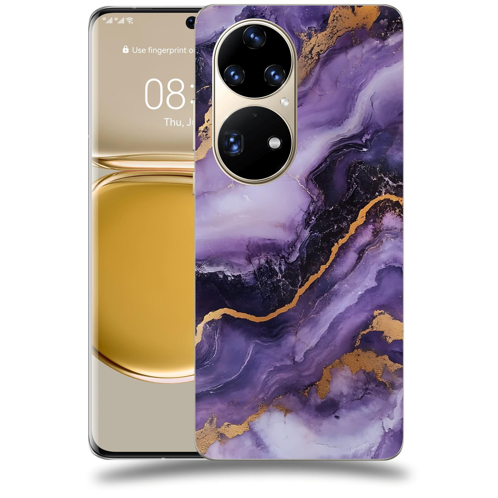 ACOVER Kryt na mobil Huawei P50 - Violet II