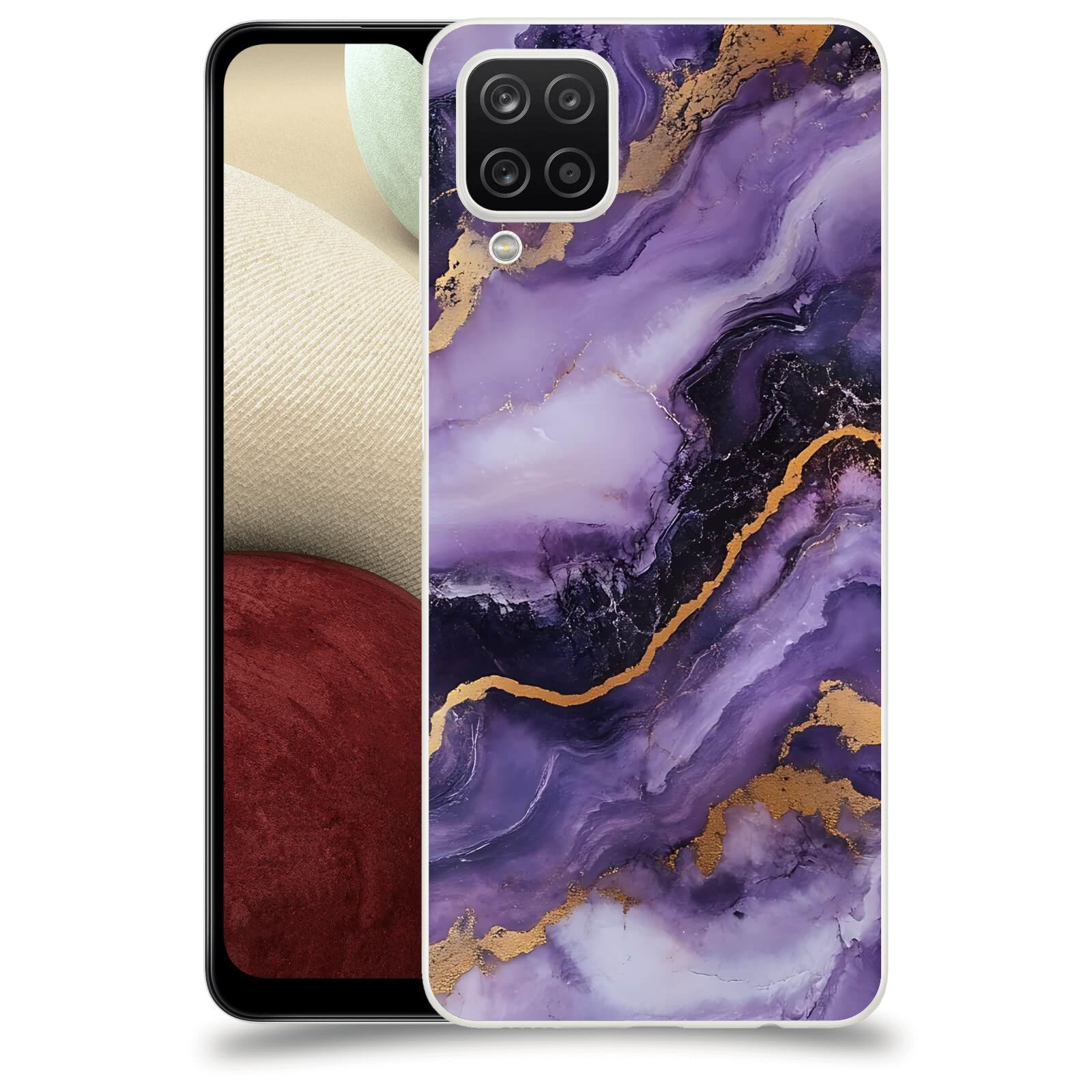 ACOVER Kryt na mobil Samsung Galaxy A12 A125F - Violet II