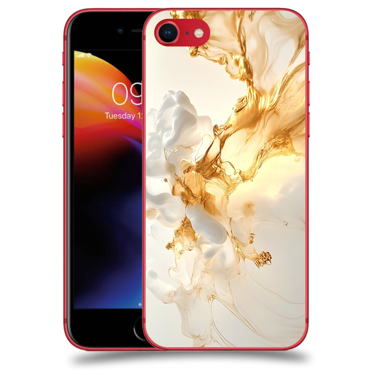 ACOVER Kryt na mobil Apple iPhone 8 - Vanilla Bourbon I