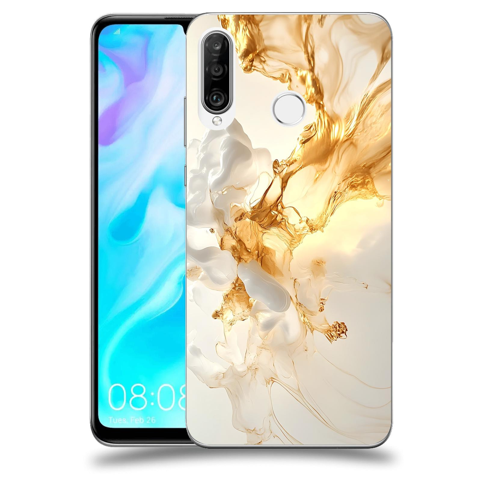 ACOVER Kryt na mobil Huawei P30 Lite - Vanilla Bourbon I