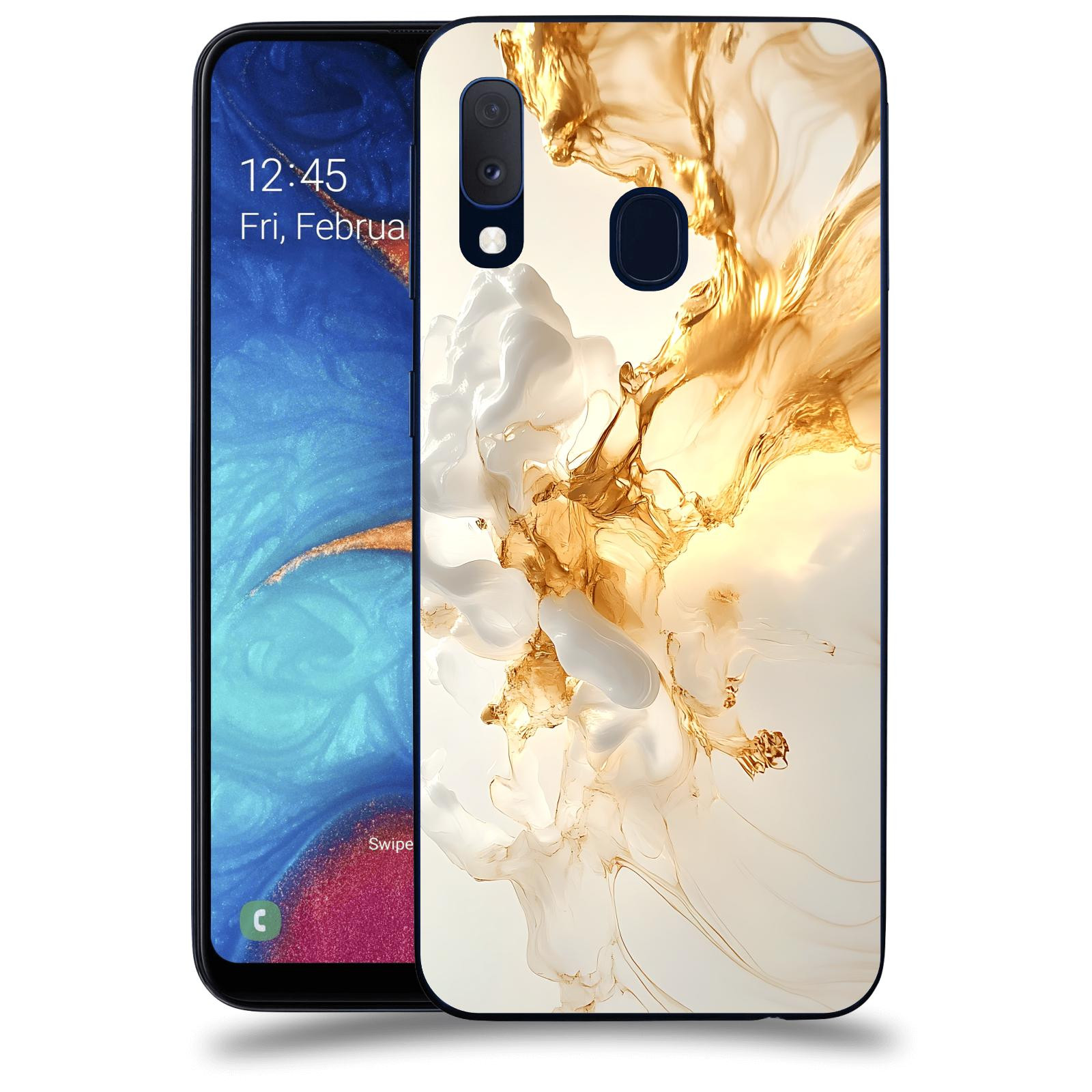 ACOVER Kryt na mobil Samsung Galaxy A20e A202F - Vanilla Bourbon I