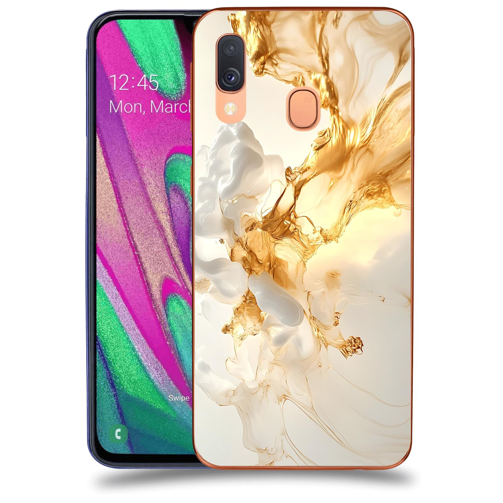 ACOVER Kryt na mobil Samsung Galaxy A40 A405F - Vanilla Bourbon I