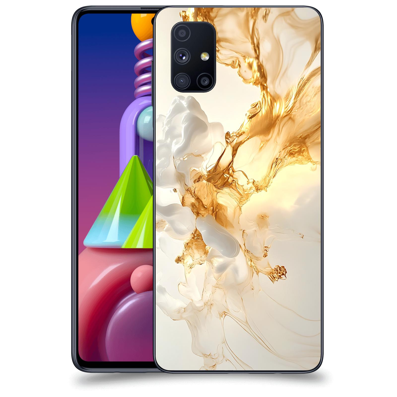 ACOVER Kryt na mobil Samsung Galaxy M51 M515F - Vanilla Bourbon I