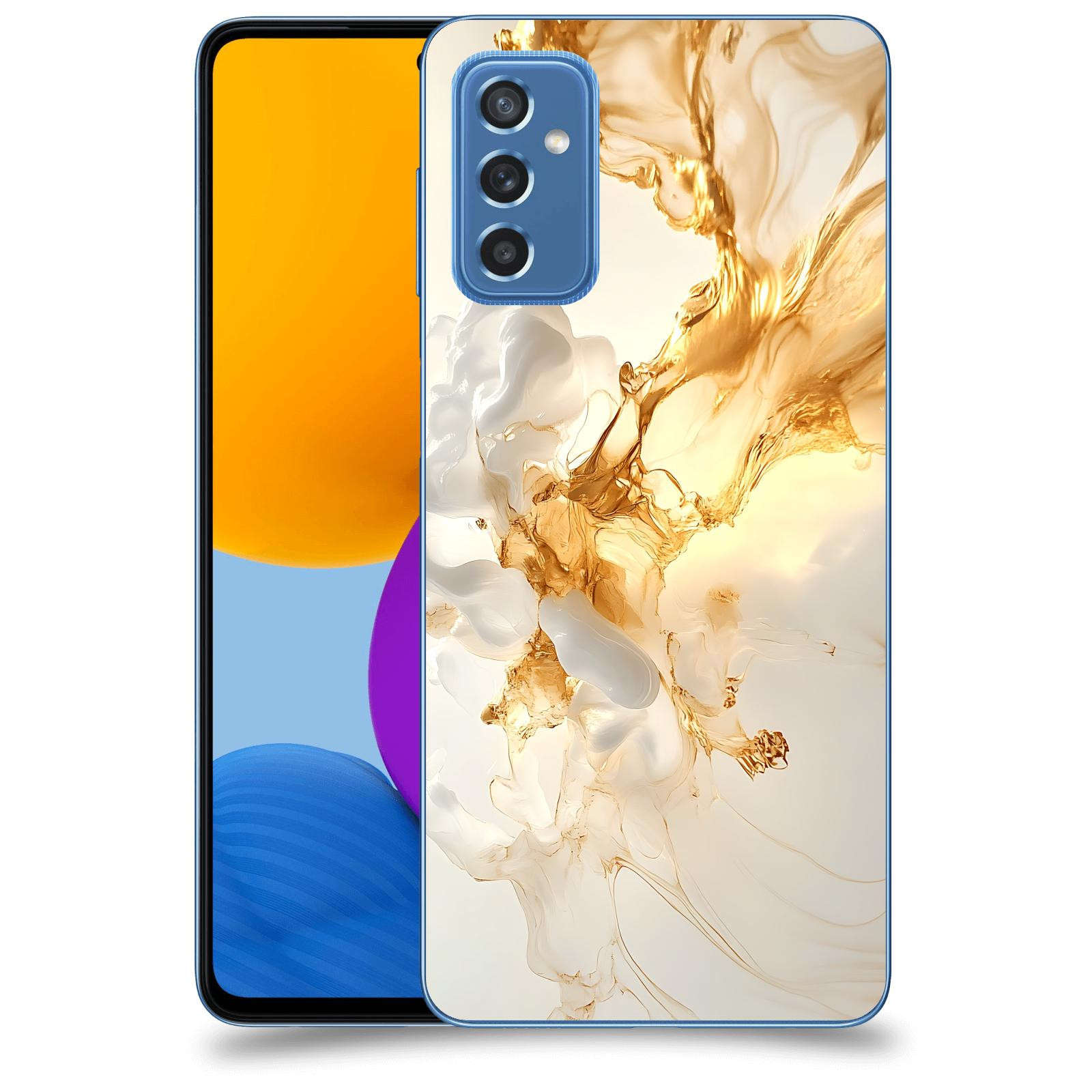 ACOVER Kryt na mobil Samsung Galaxy M52 5G - Vanilla Bourbon I