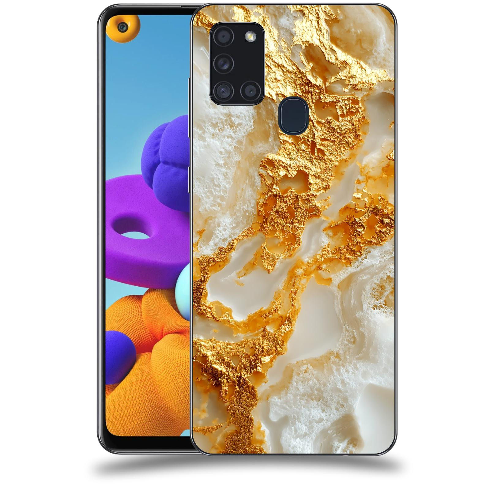 ACOVER Kryt na mobil Samsung Galaxy A21s - Vanilla Bourbon II