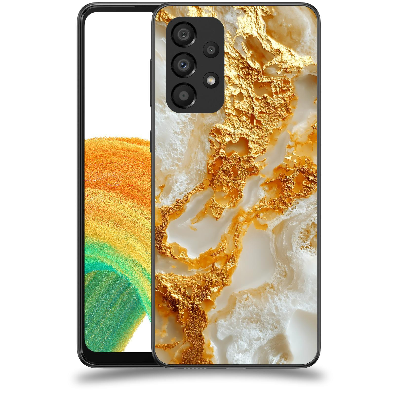 ACOVER Kryt na mobil Samsung Galaxy A33 5G A336 - Vanilla Bourbon II