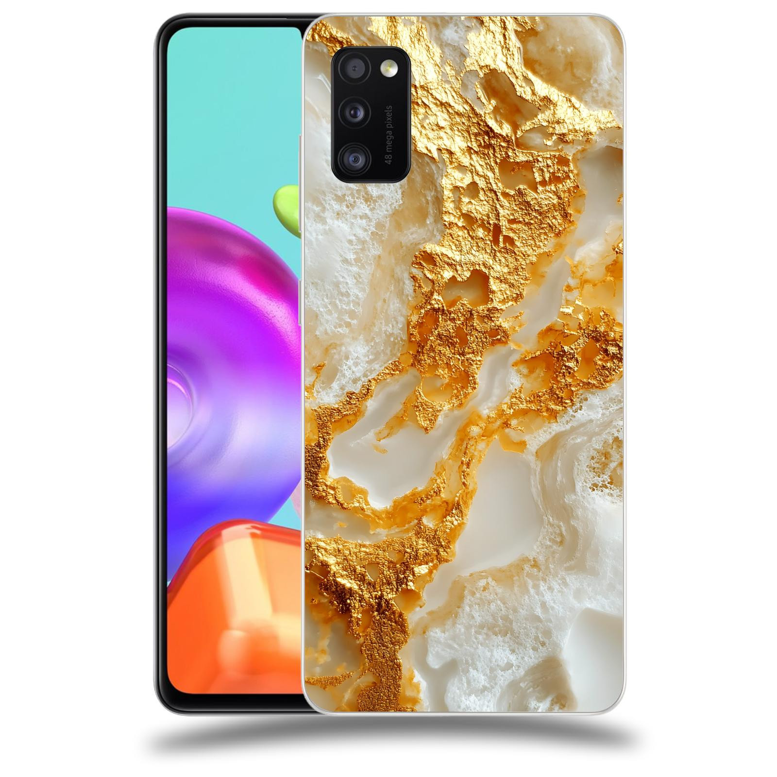 ACOVER Kryt na mobil Samsung Galaxy A41 A415F - Vanilla Bourbon II